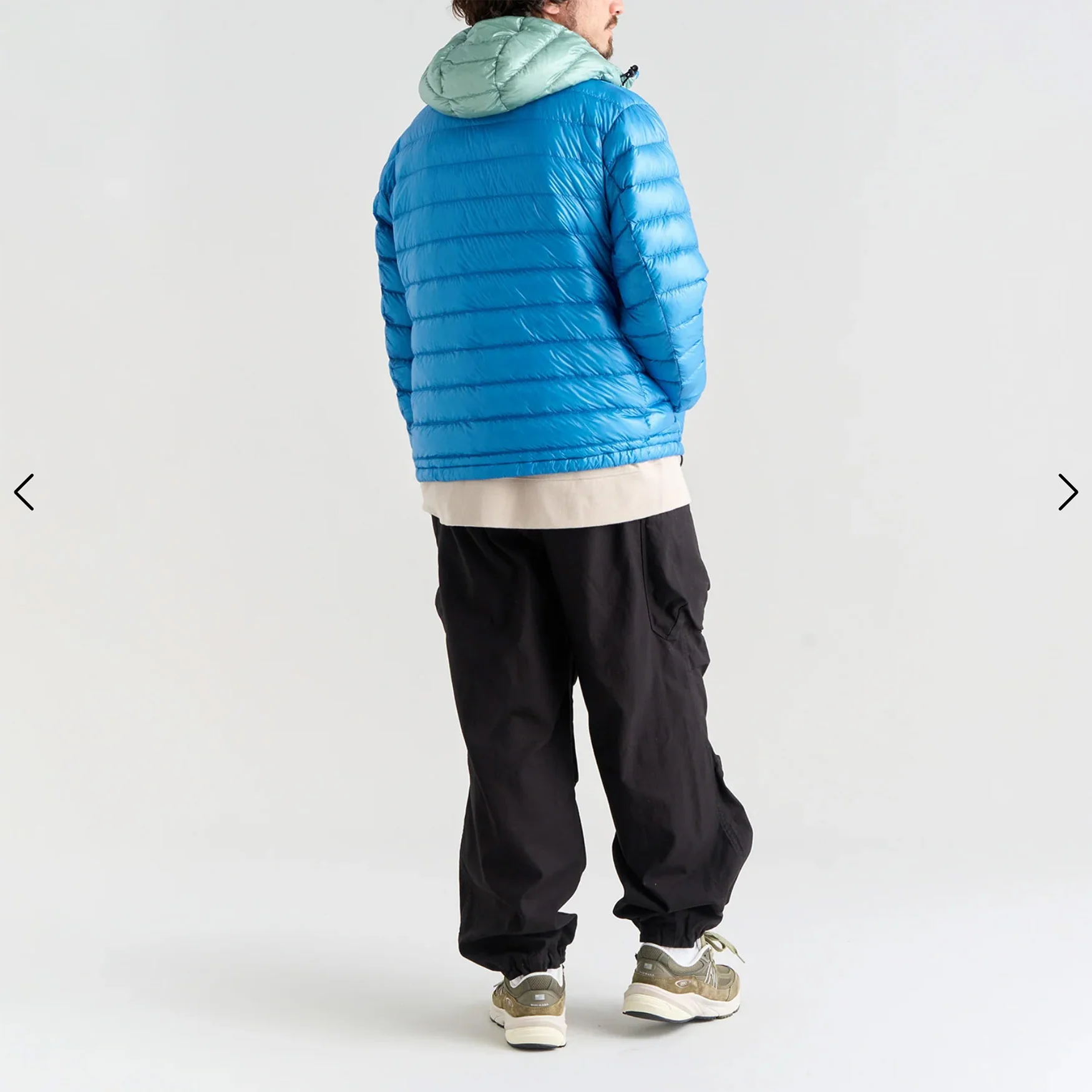 Ultralight Down Parka Packable - Blue - Image 4