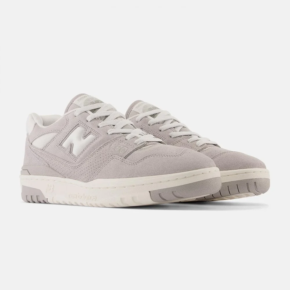 550 Suede - Concrete / White - BB550VNB - Image 4