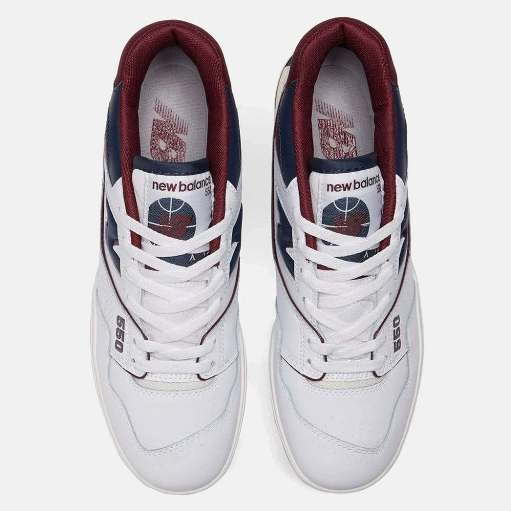 550 White / NB Burgundy - BB550NCD - Image 2
