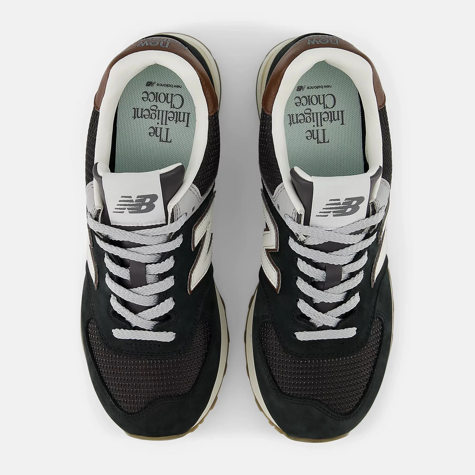 574 - Brown / Dark Silver Metallic - U5748SB - Image 4