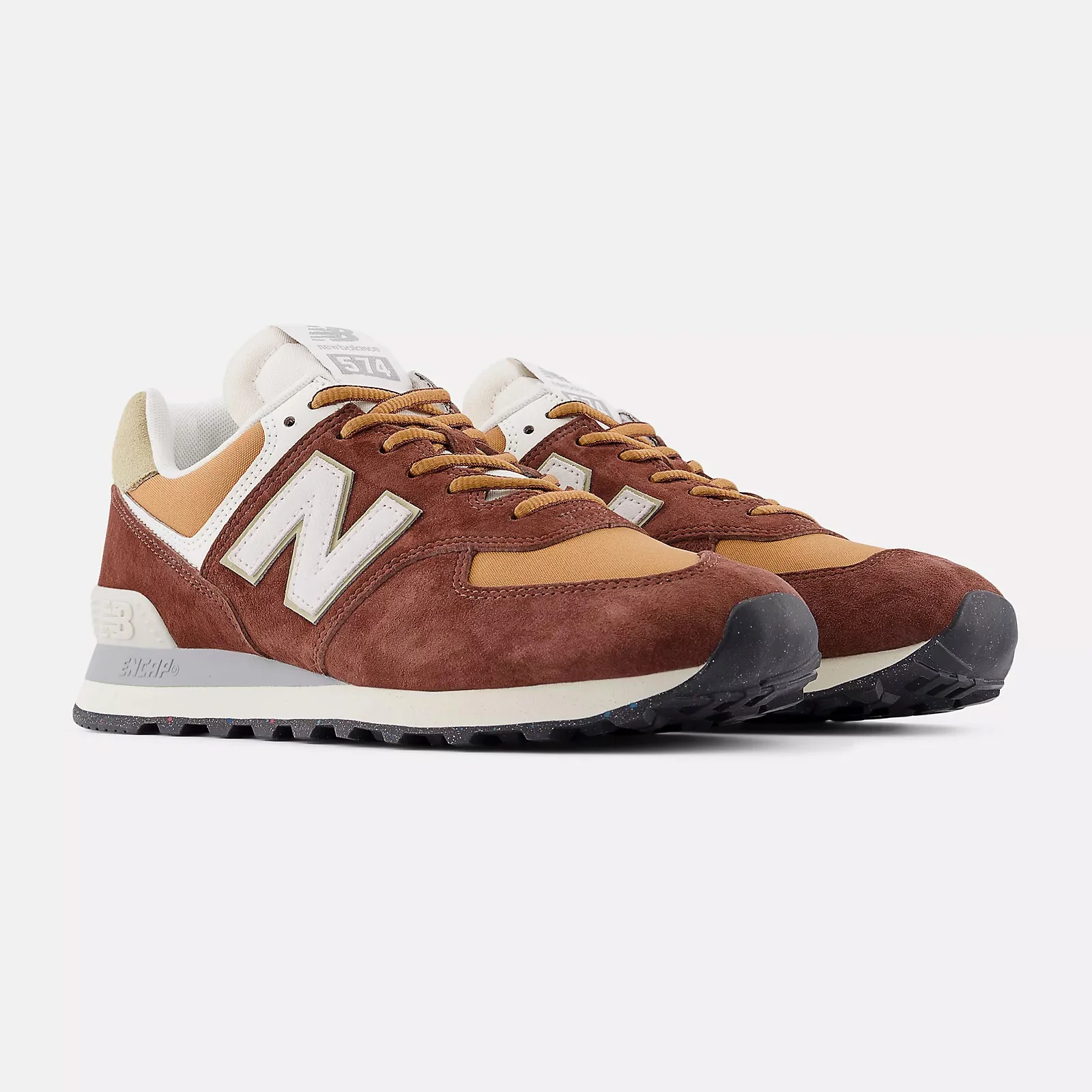 574 Classic Running - Rich Oak / Baked Clay -U574MRR - Image 2