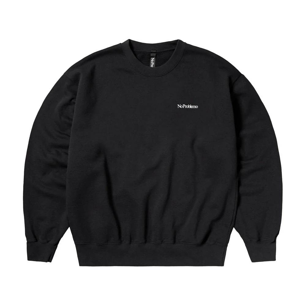 Mini Problemo Sweatshirt - Black