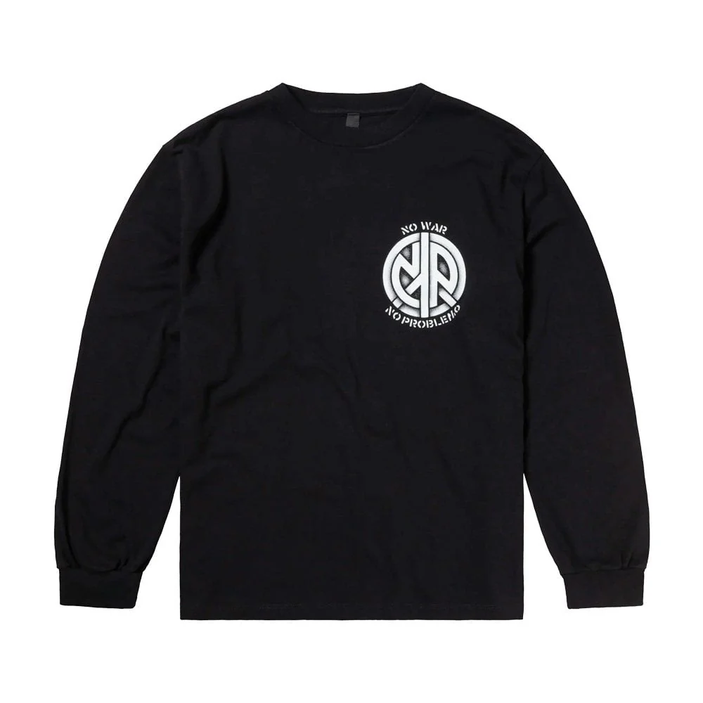 No War LS Tee - Black