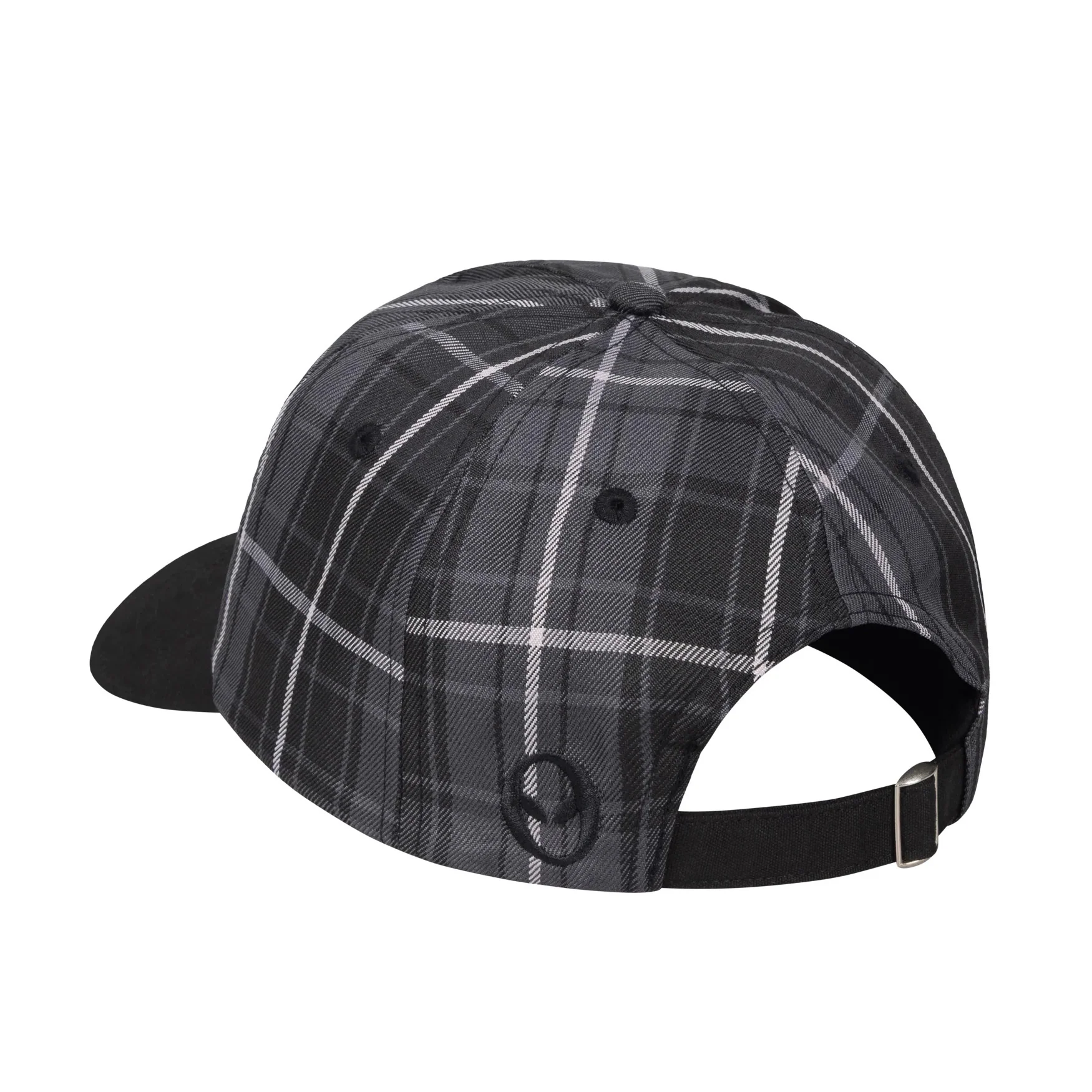 Plaid Cap - Black - Image 2