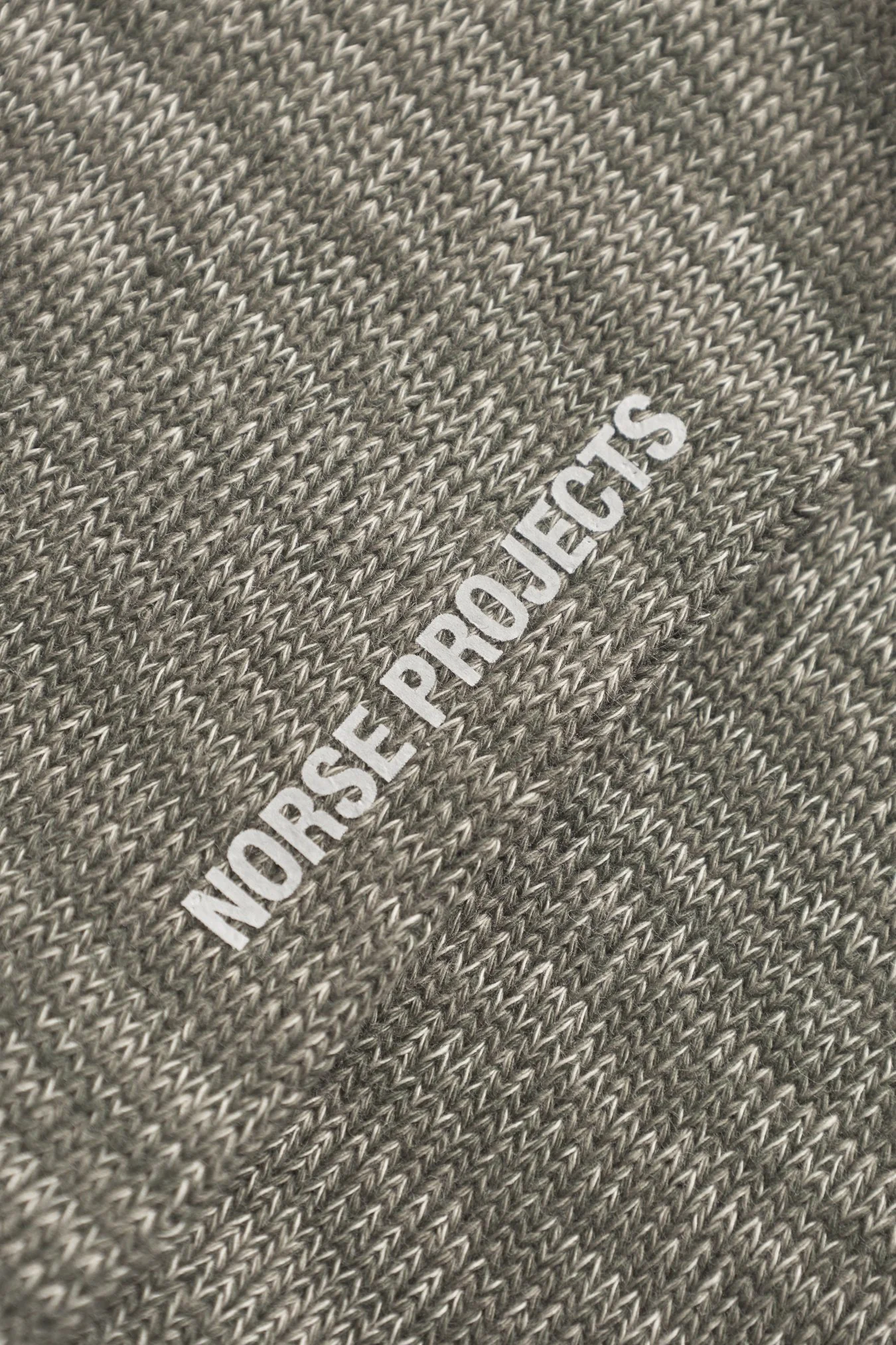 Bjarki Heavy Cotton Twist Sock - Olive Night - Image 2
