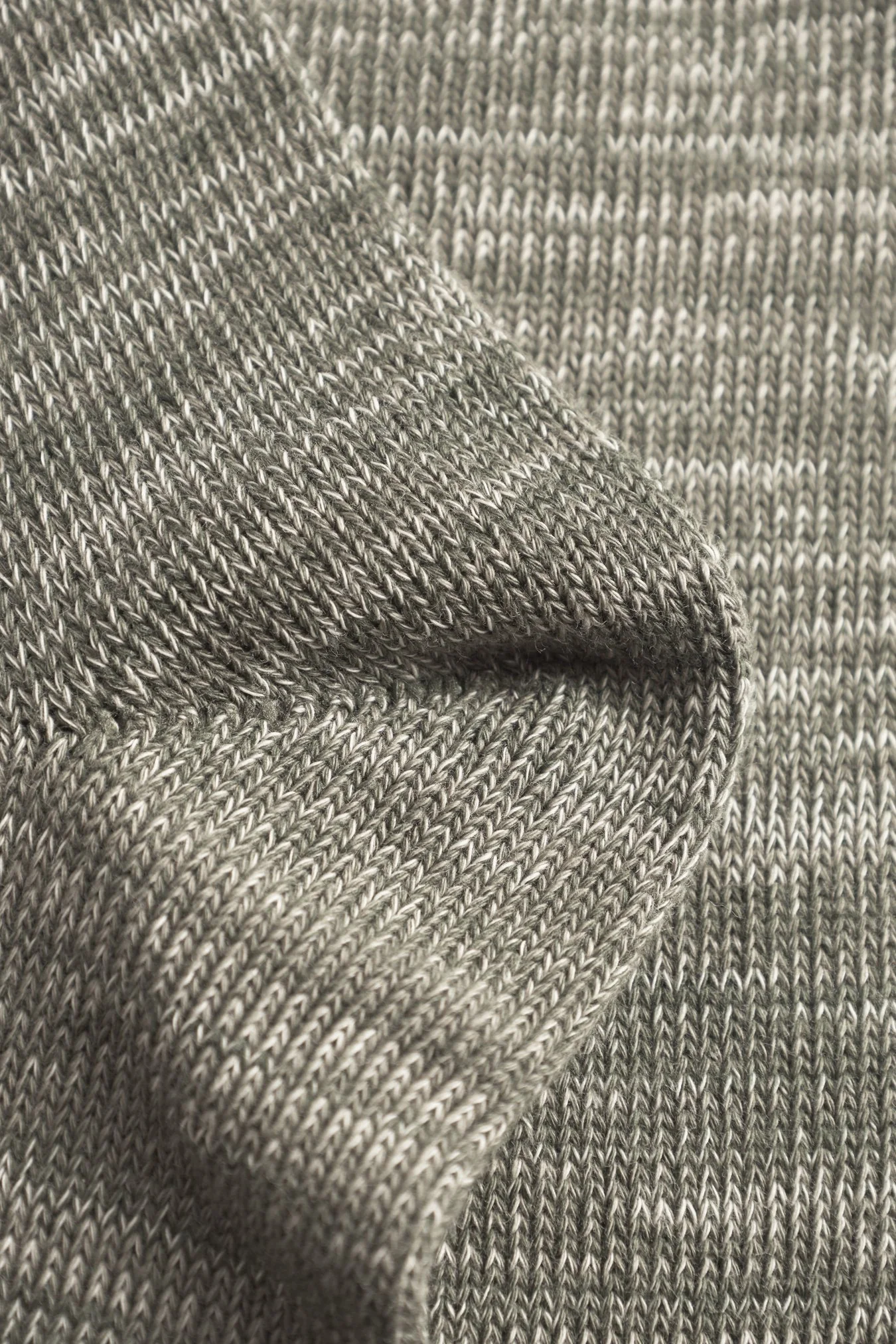 Bjarki Heavy Cotton Twist Sock - Olive Night - Image 3