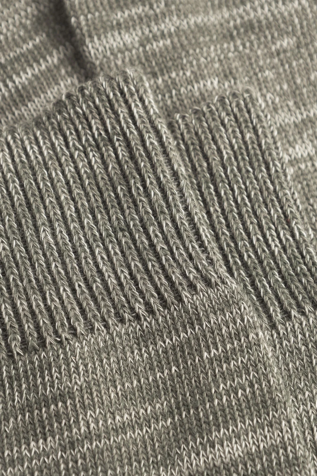 Bjarki Heavy Cotton Twist Sock - Olive Night - Image 4