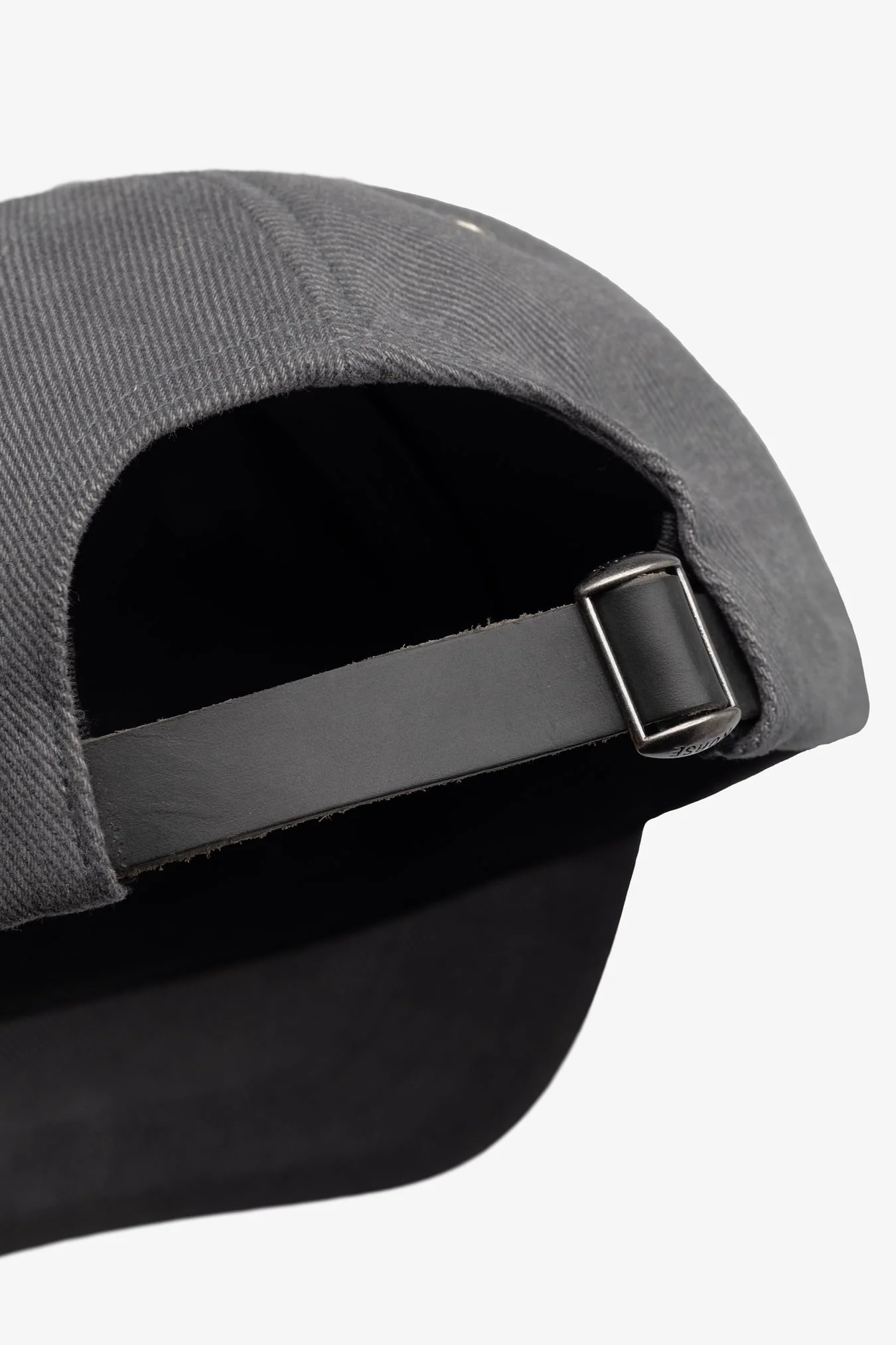 Bull Twill Denim 6-Panel Cap - Graphite - Image 3