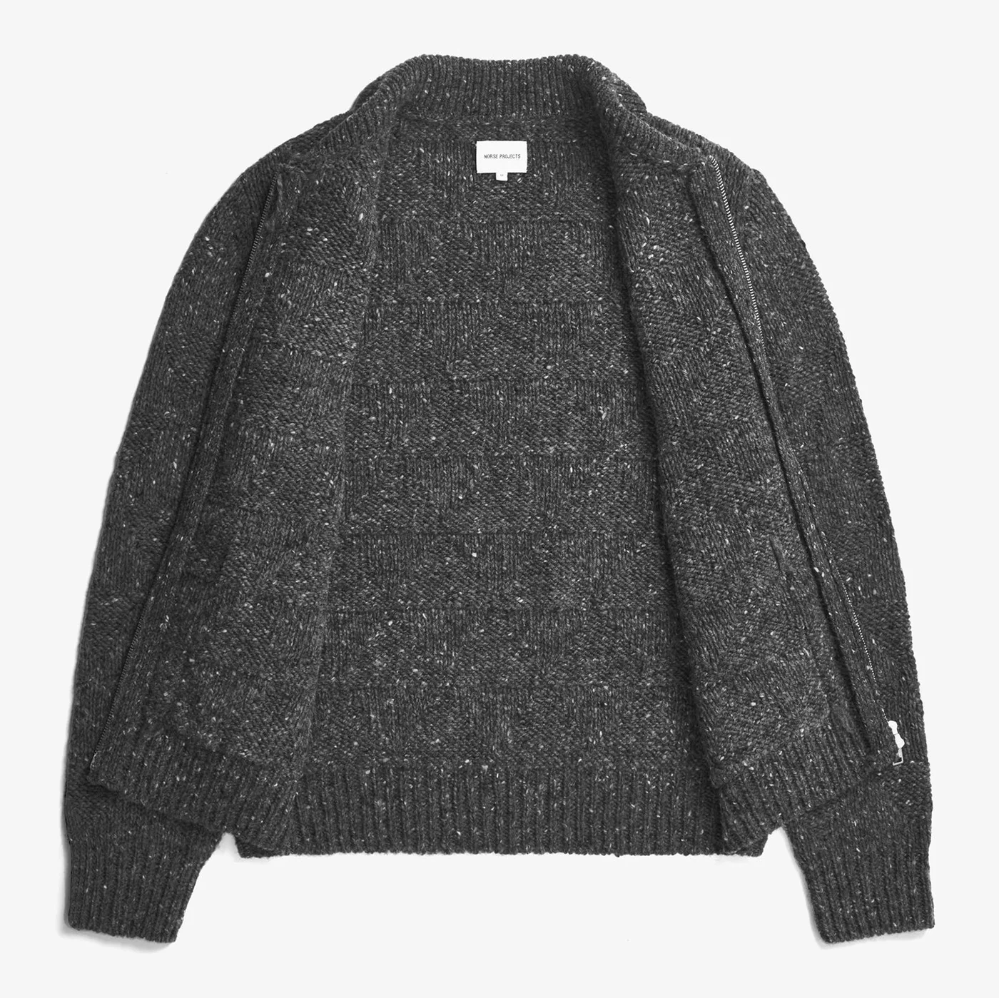Erik Donegal Diamond Jacket - Charcoal Grey - Image 2