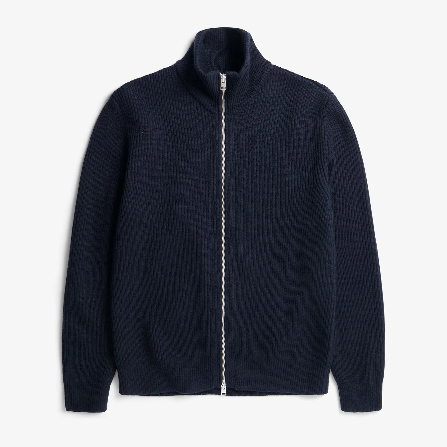 Hagen Cotton Wool Jacket - Dark Navy
