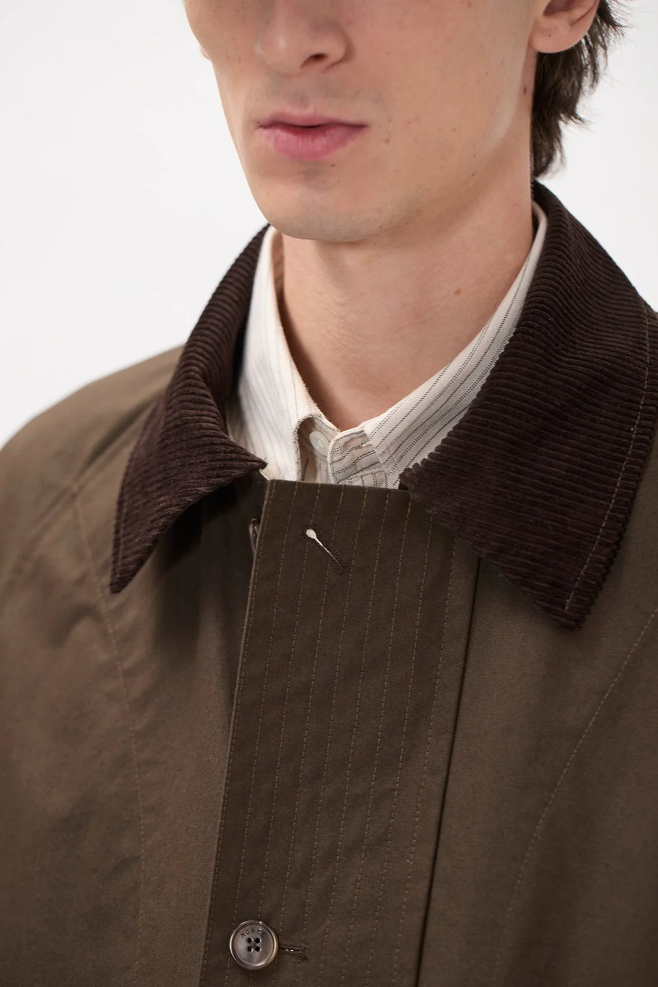 Holmen Wax Raglan Light Jacket - Delicioso Brown - Image 11