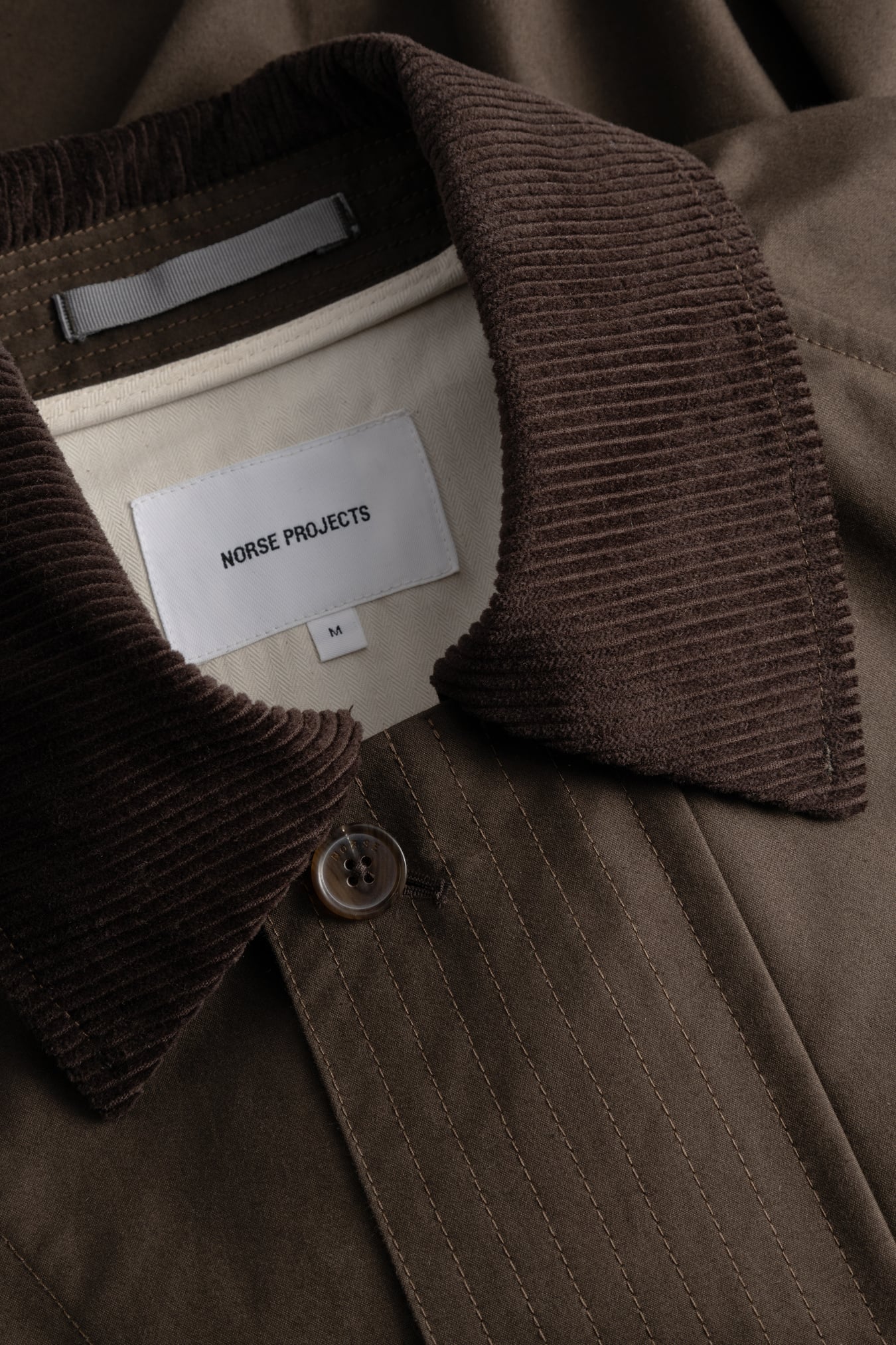 Holmen Wax Raglan Light Jacket - Delicioso Brown - Image 6