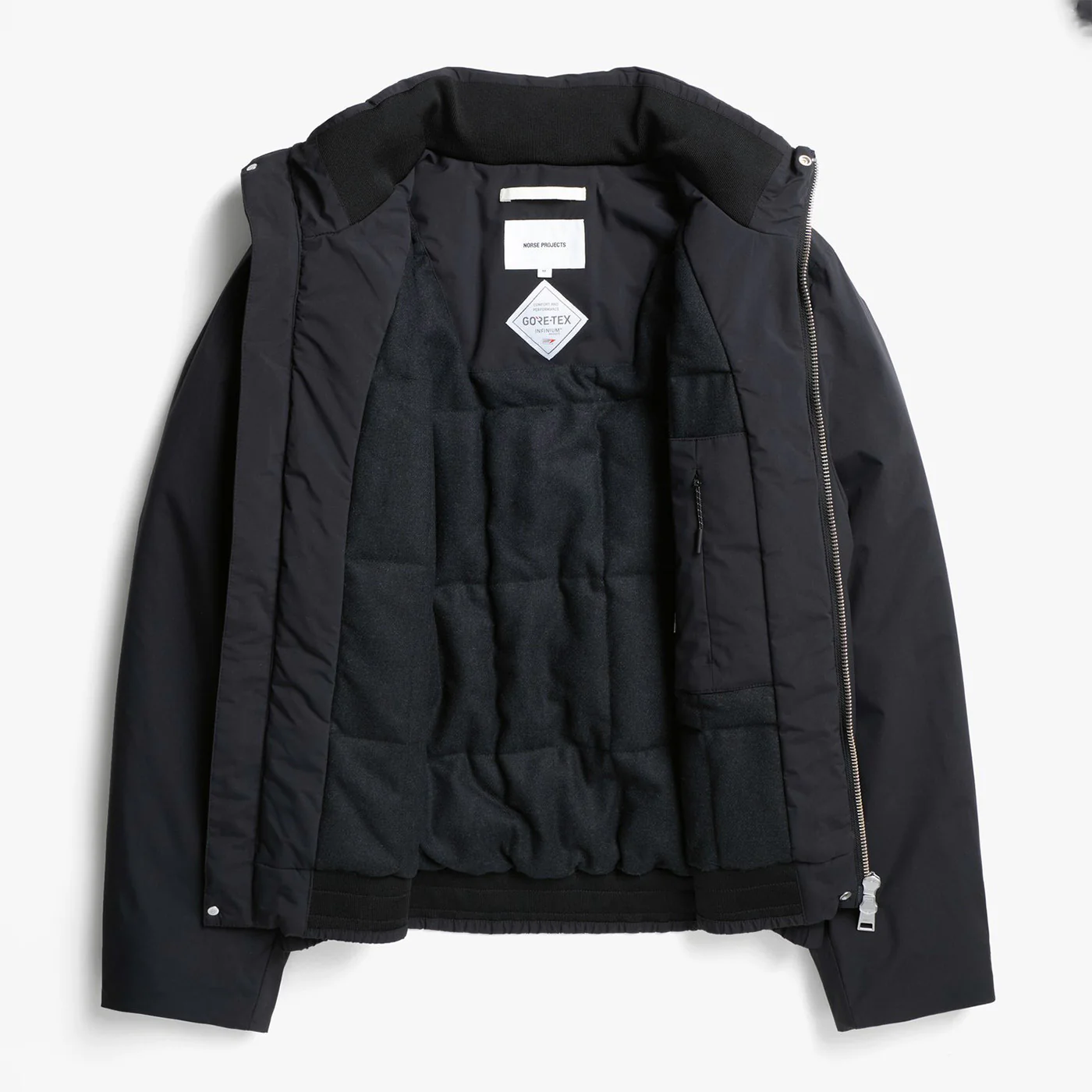 Kastrup Gore-Tex Windstopper Bomber Jacket - Black - Image 2