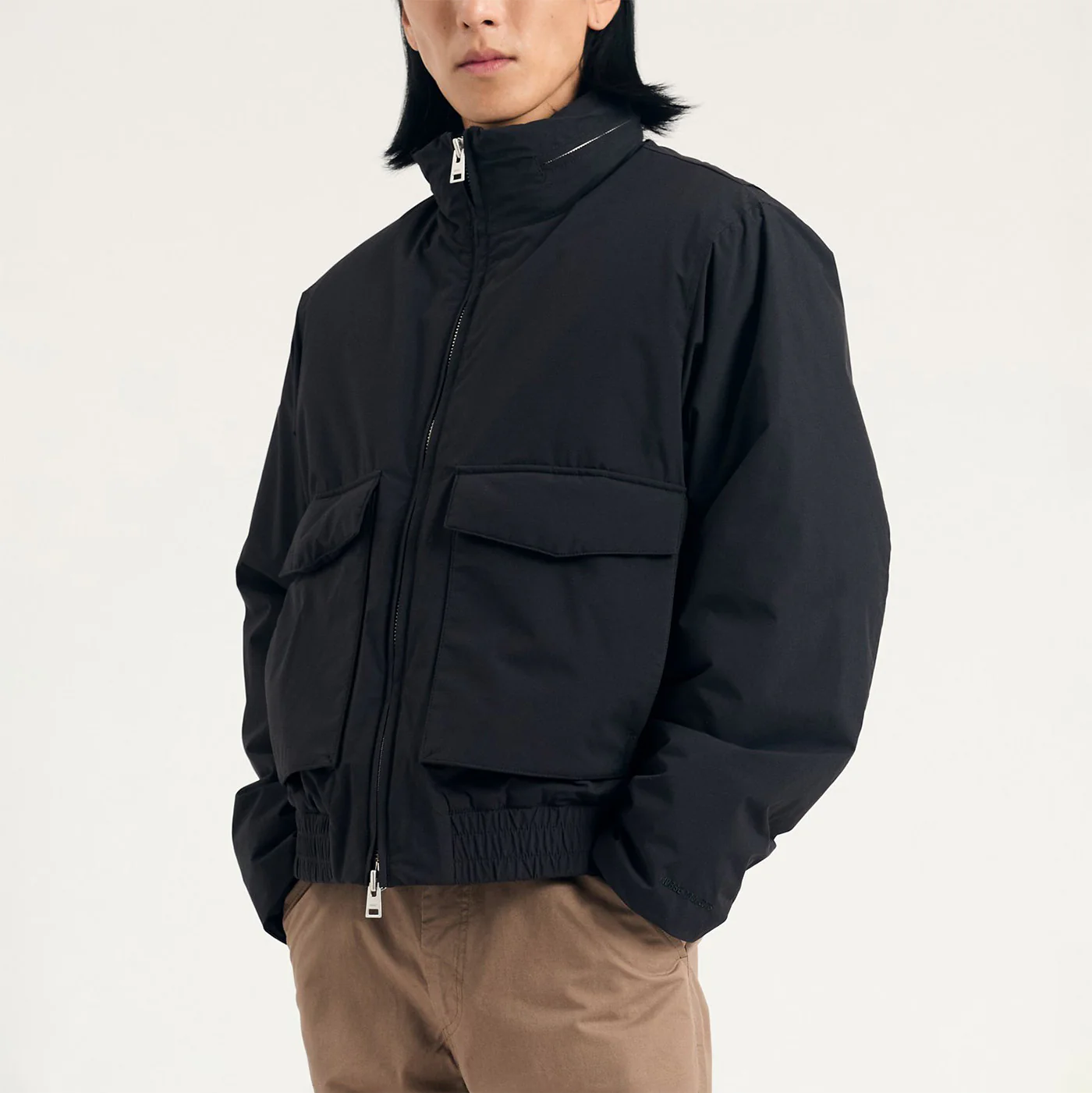 Kastrup Gore-Tex Windstopper Bomber Jacket - Black - Image 3