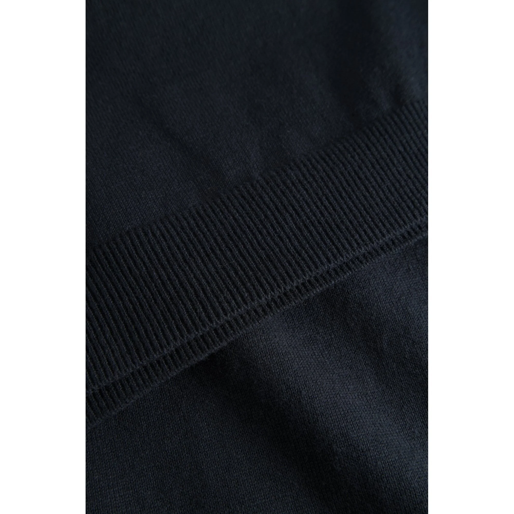 Leif Cotton Linen Polo - Dark Navy - Image 6