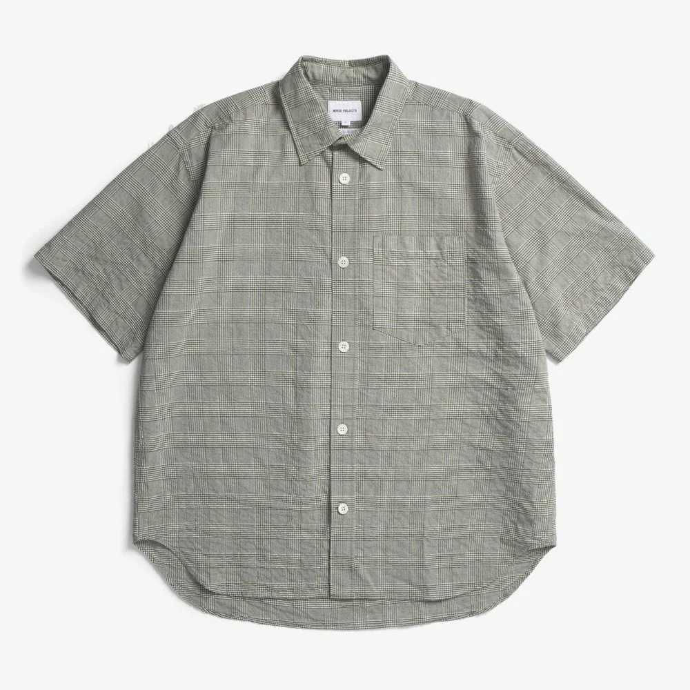 Mo Oversized Check SS Shirt