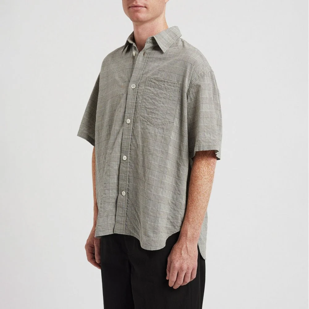 Mo Oversized Check SS Shirt - Image 4