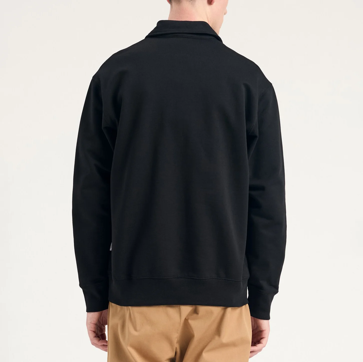 Norse Standard Half Zip Sweatshirt - Black - Image 3