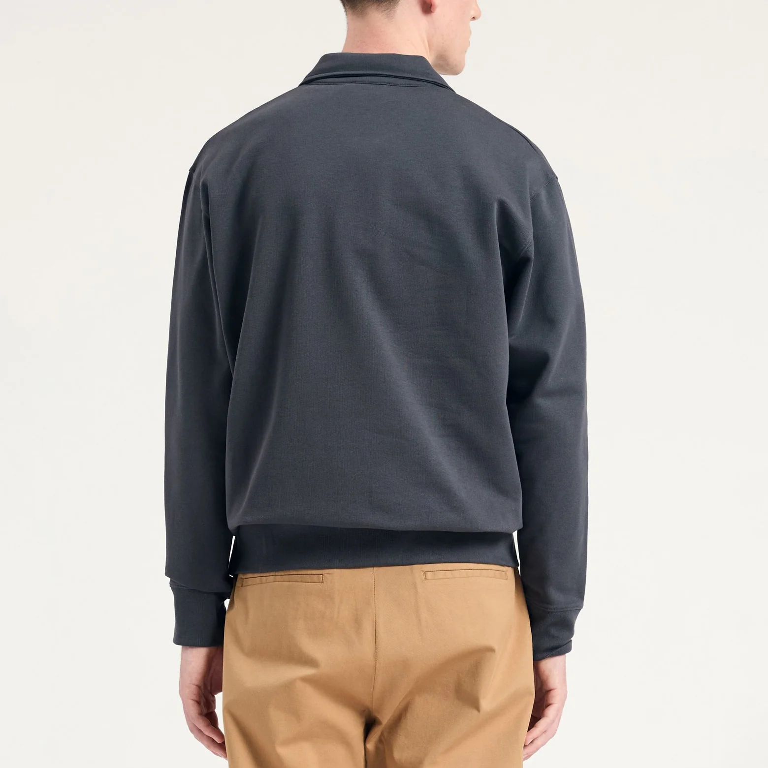 Norse Standard Half Zip Sweatshirt - Graphite - Image 4