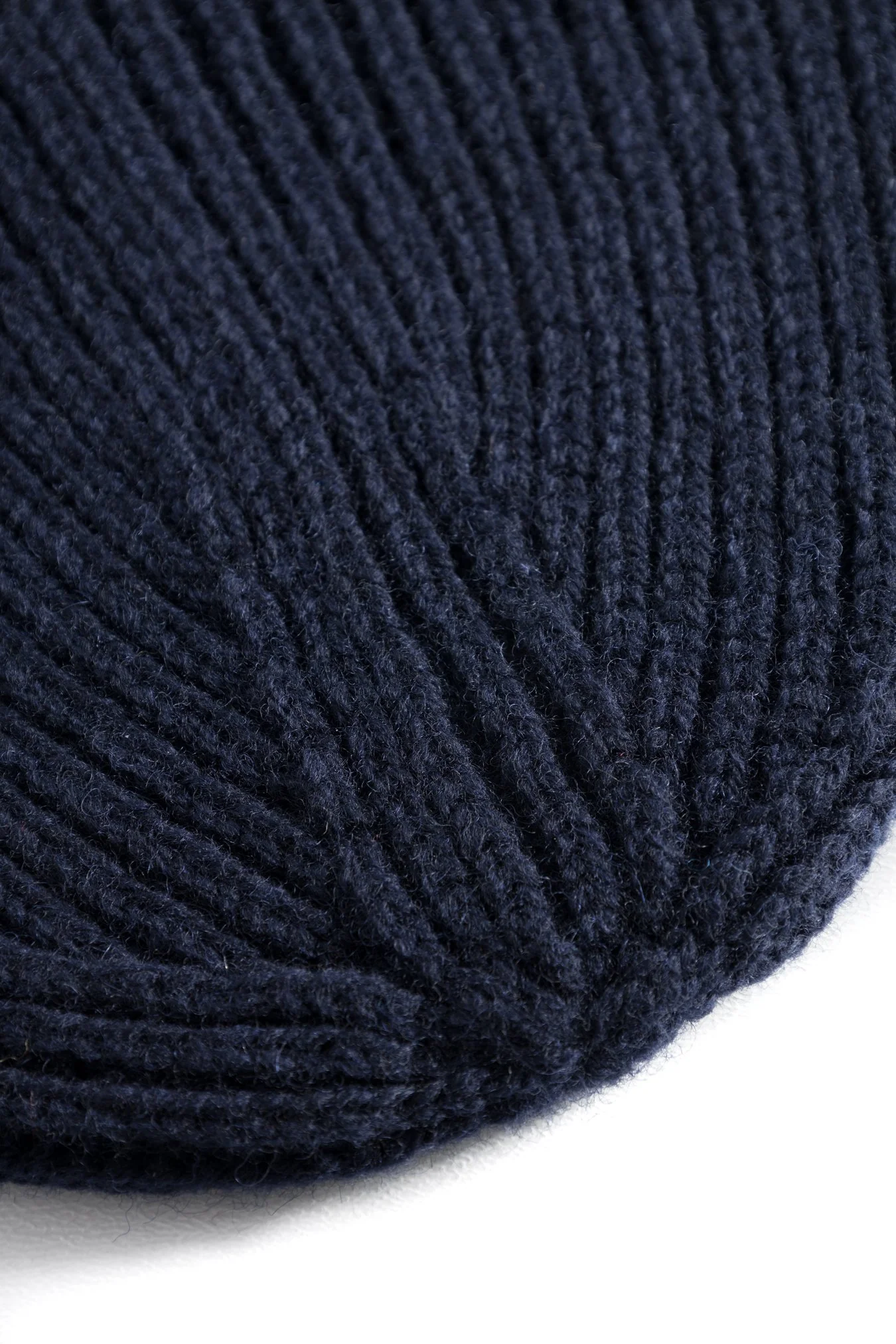Norse Standard Merino Lambswool Beanie - Dark Navy - Image 4