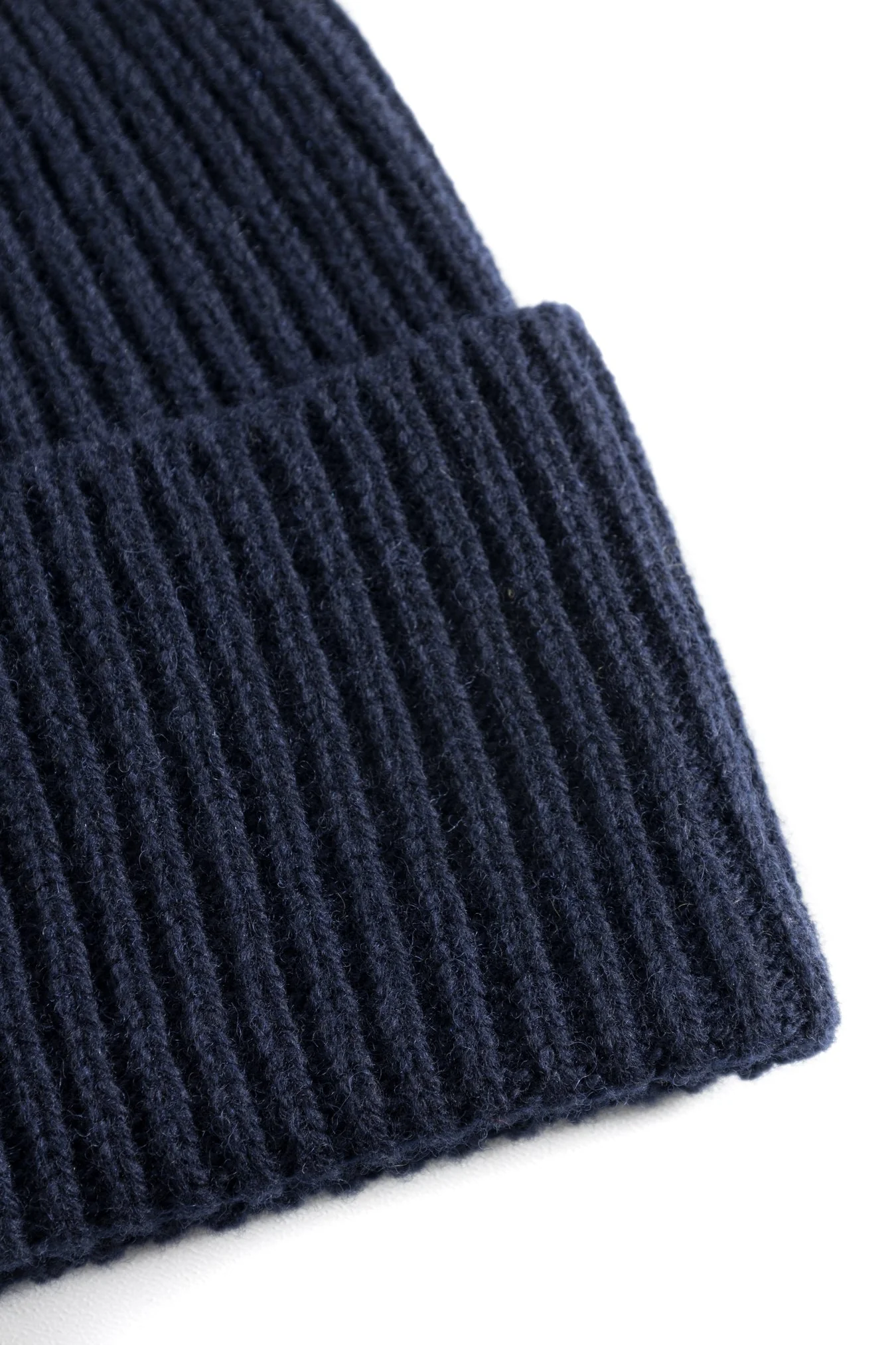 Norse Standard Merino Lambswool Beanie - Dark Navy - Image 5