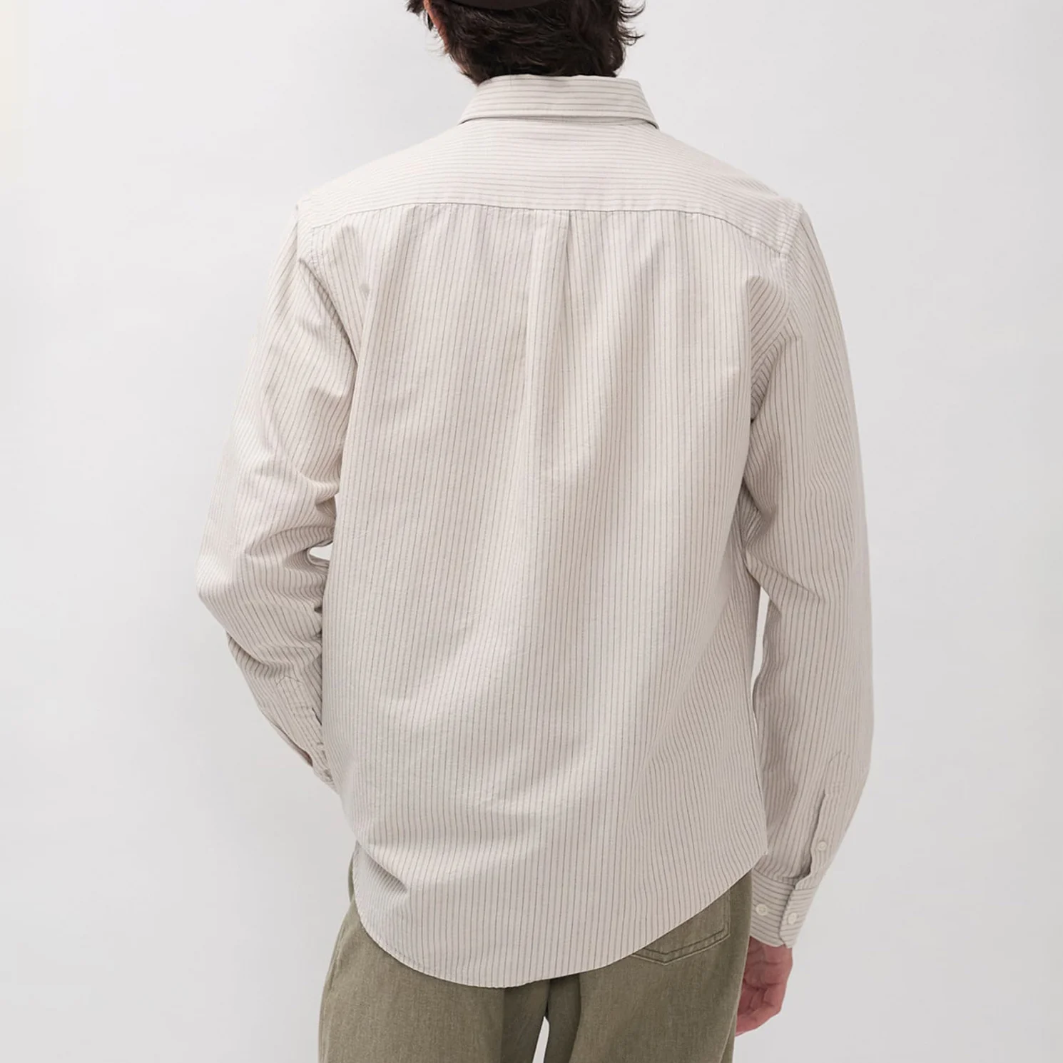 Norse Standard Oxford BD Shirt - Dark Dust Green - Image 5