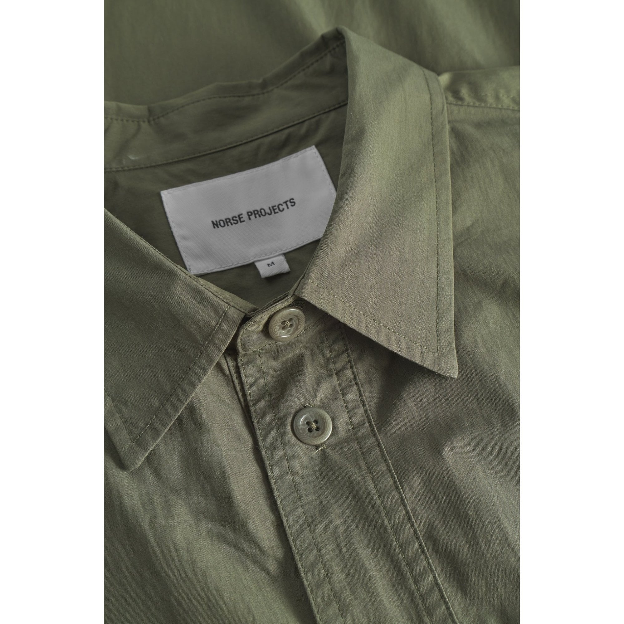 Silas Tech Poplin Shirt 2.0 - Ivy Green - Image 5