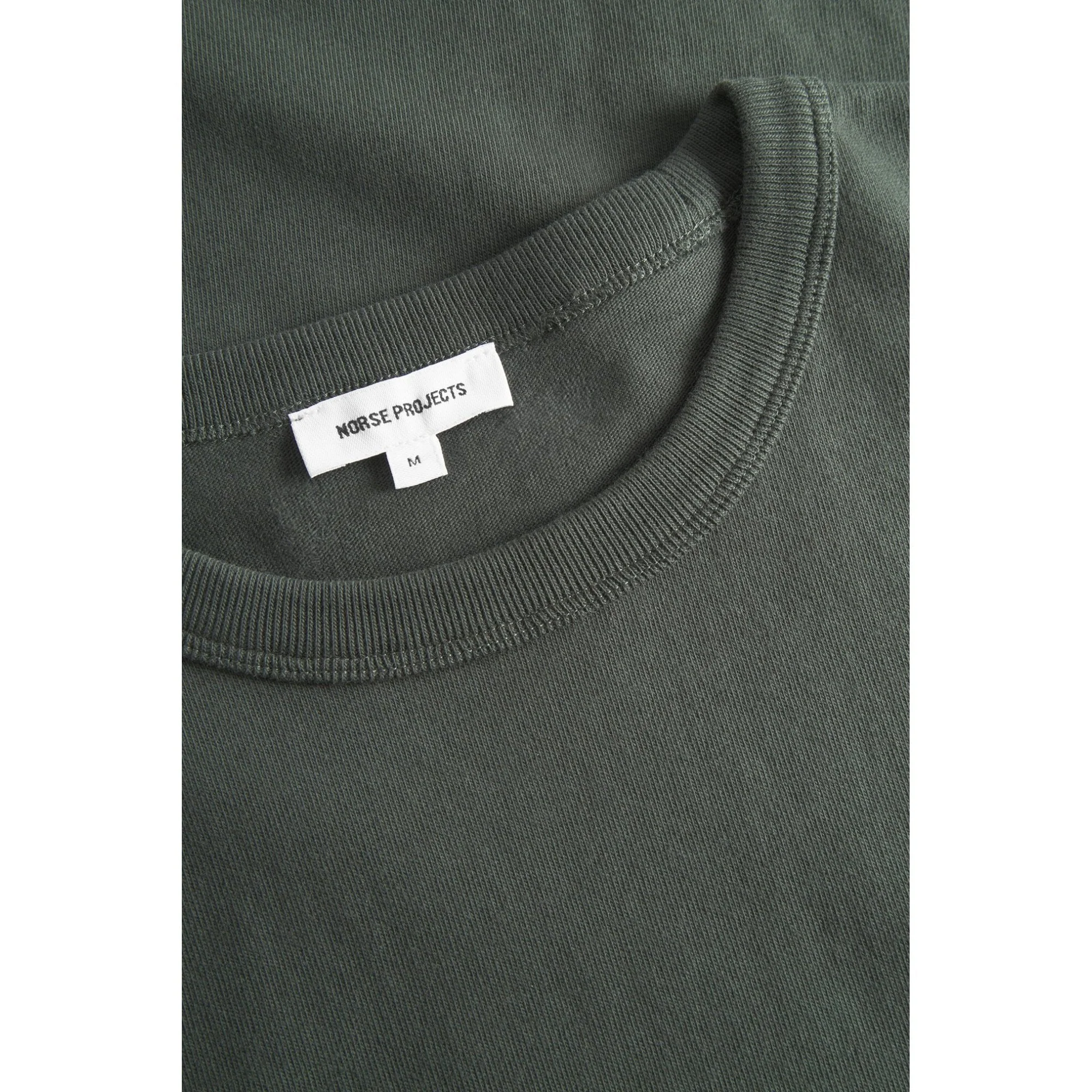 Simon Heavy T-shirt - Black Olive - Image 5