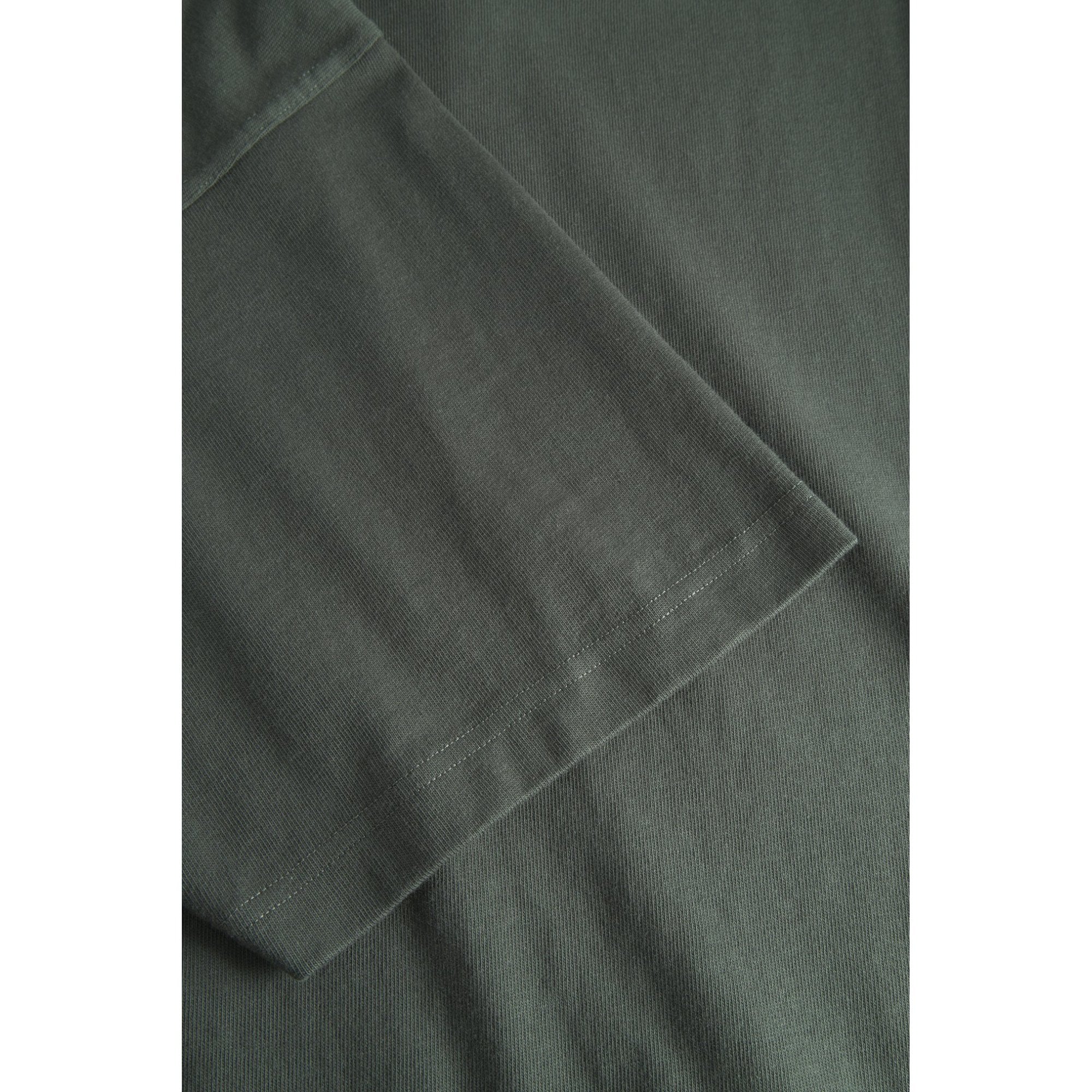Simon Heavy T-shirt - Black Olive - Image 7