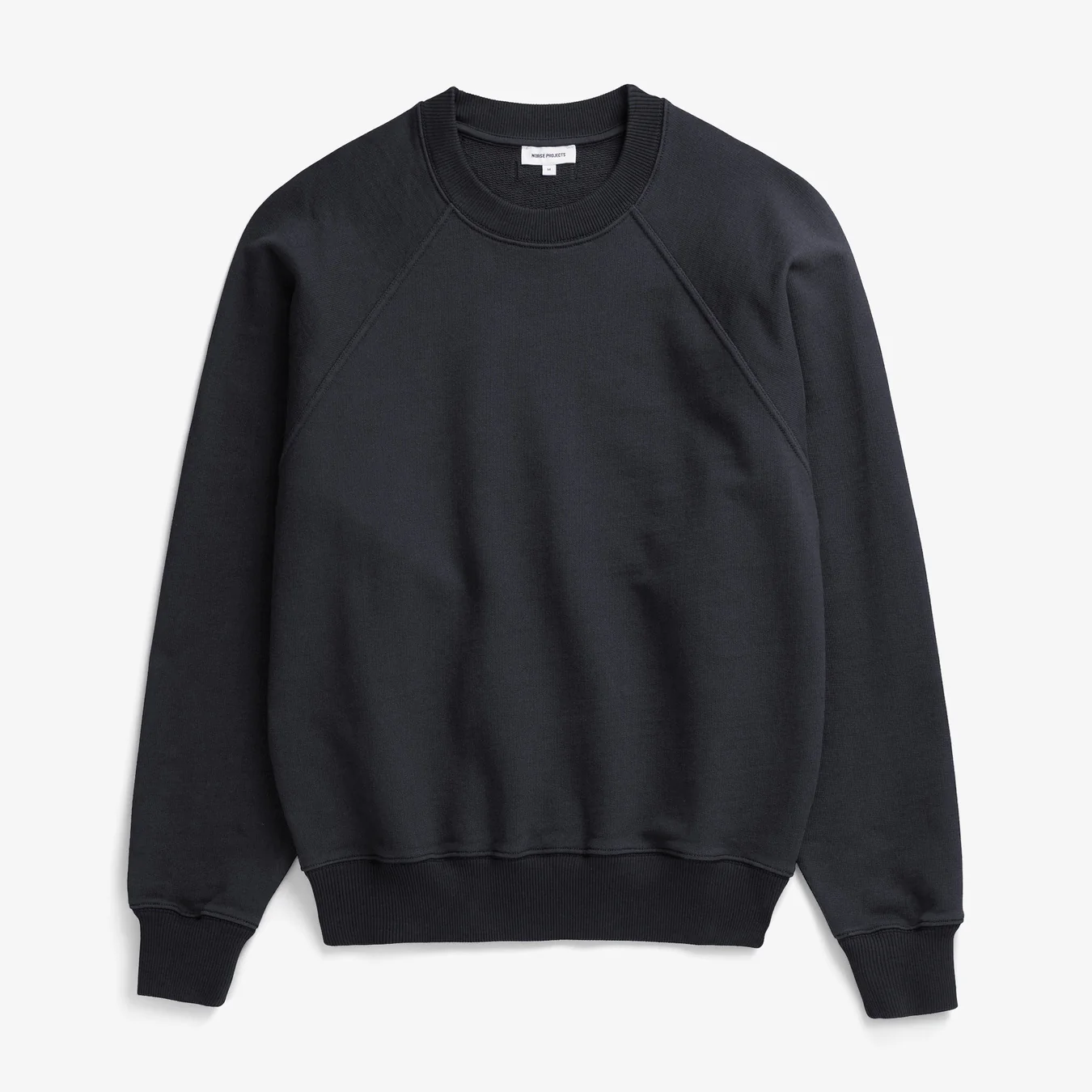 Tyr Relaxed Organic Loopback Raglan Crew - Dark Navy