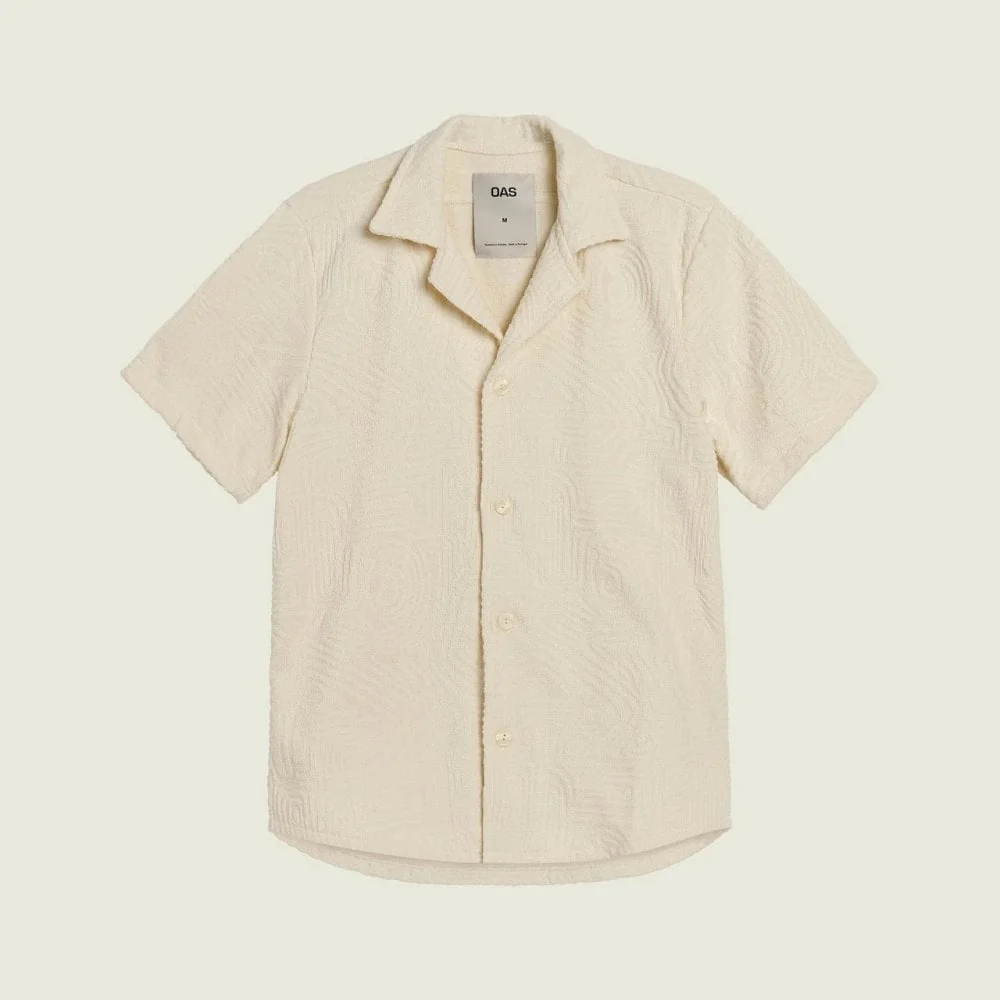 Cream Golconda Cuba Terry Shirt