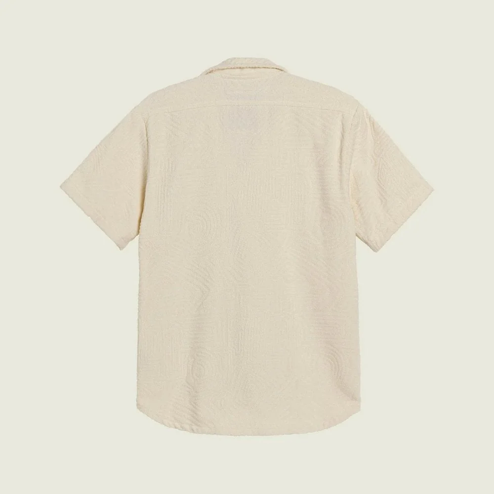 Cream Golconda Cuba Terry Shirt - Image 2