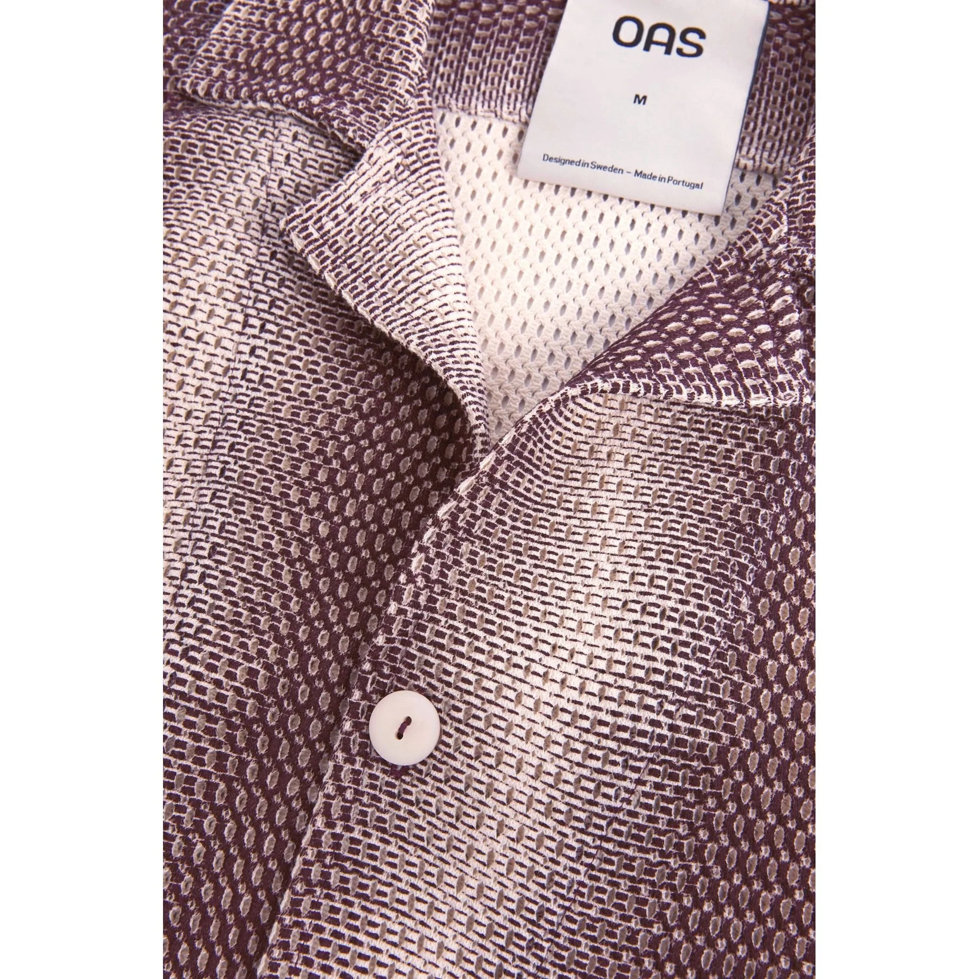 Merlot Echo Cuba Net Shirt - Image 3