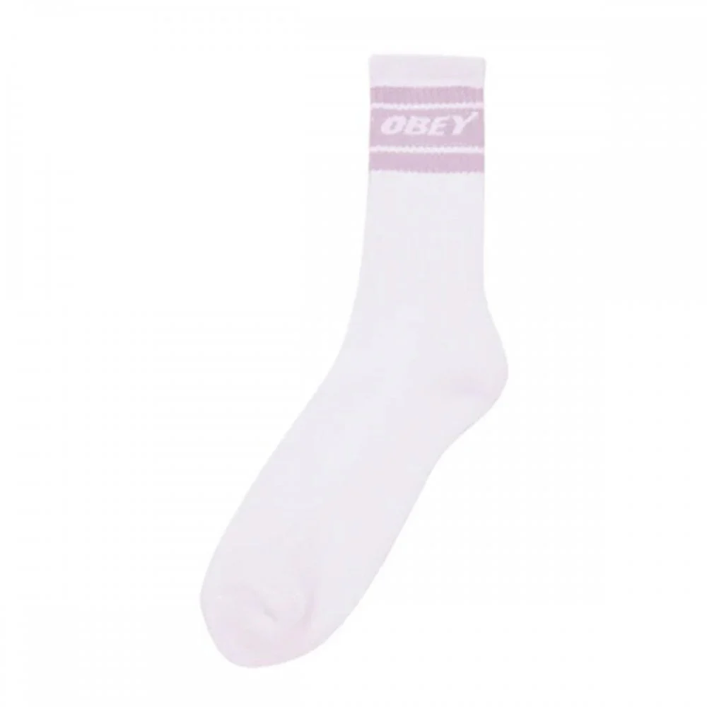 Cooper II Socks - White / Orchid Petal