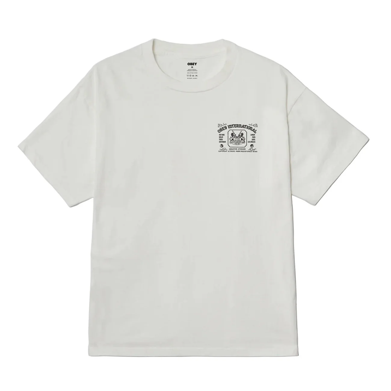 Creative Studios Pigment SS Tee - Vintage White - Image 2