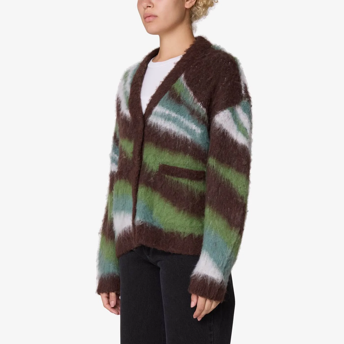 Delirium Cardigan - Brown Multi - Image 3