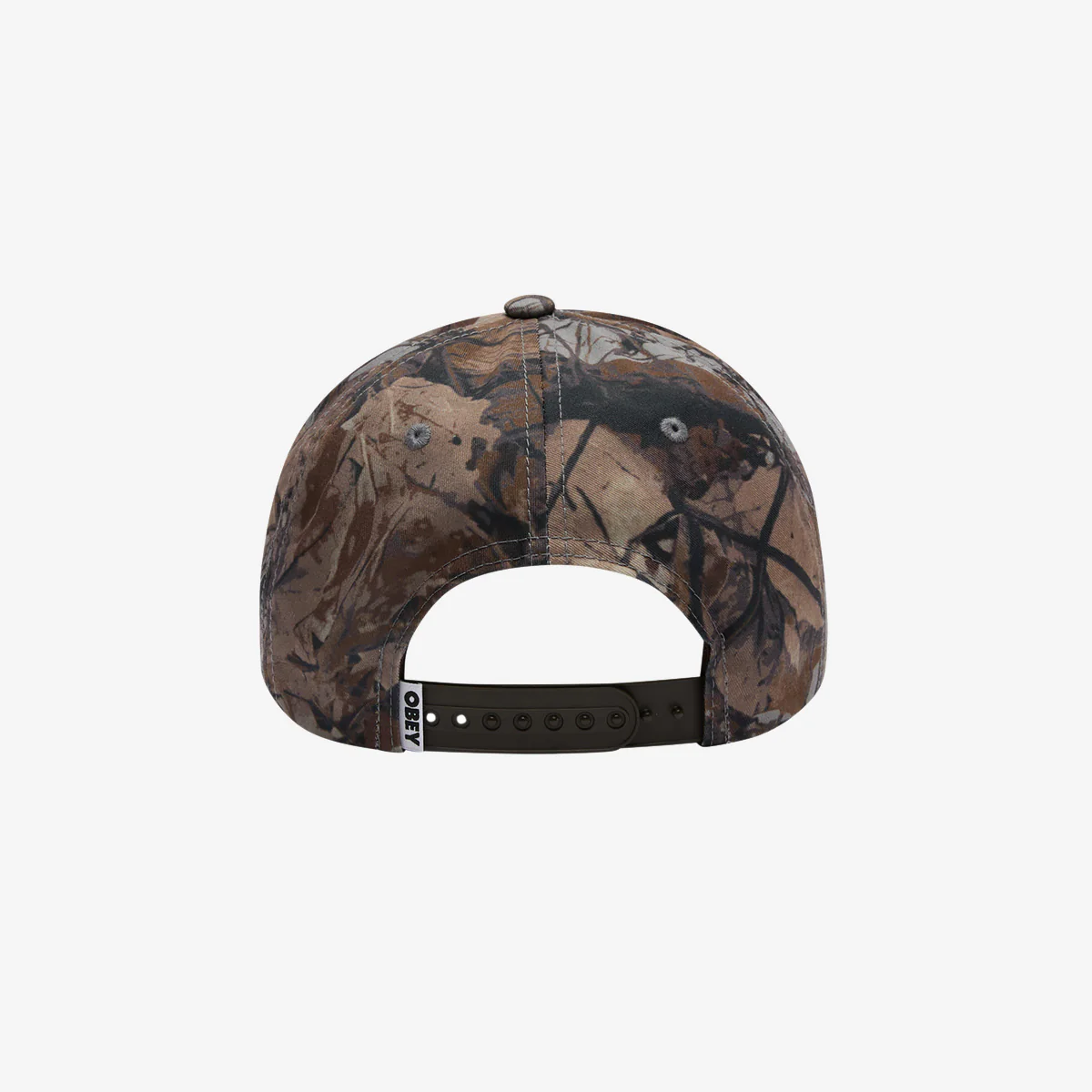 Obey Design Industries 5 Panel Snapback - Fence Camo - Image 2