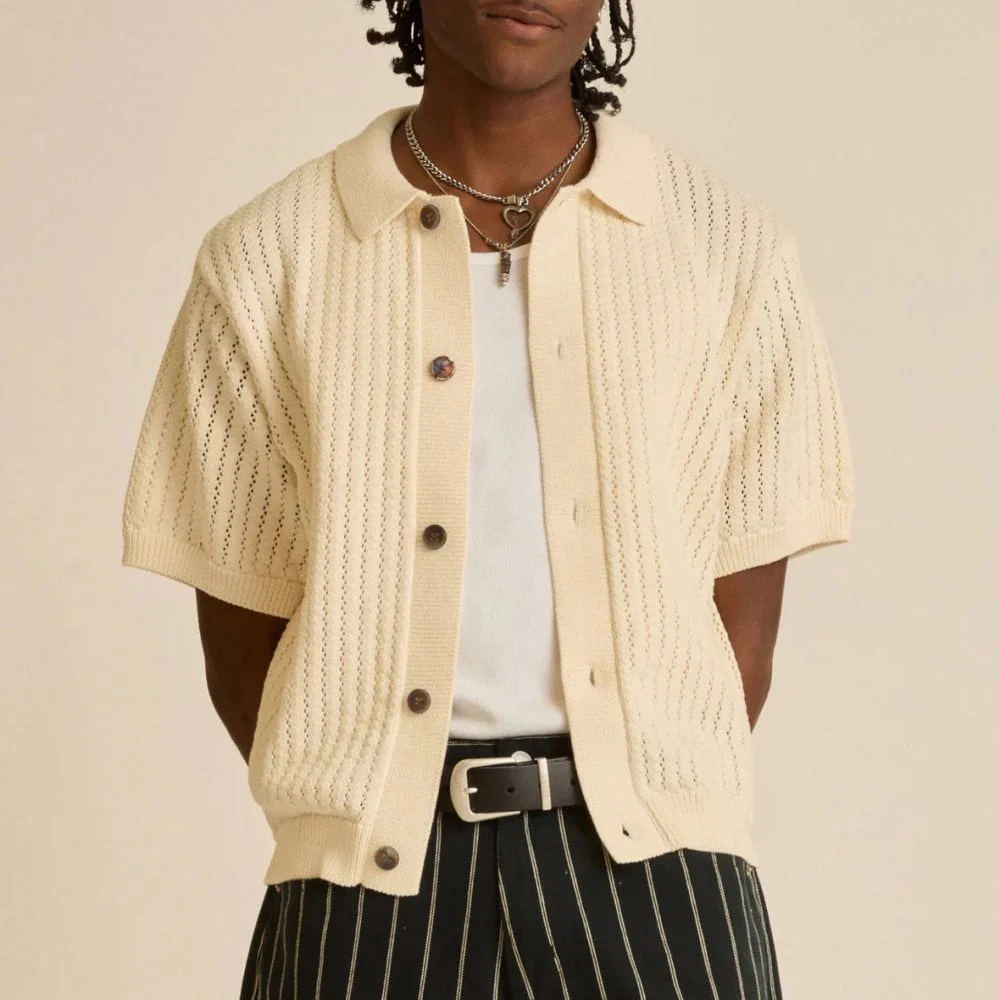 Dez Sweater Shirt - Unbleached - Image 2