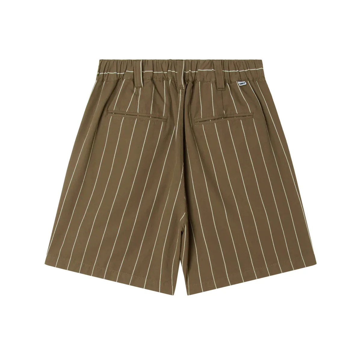 Foster Stripe Pleated Short - Canteen Multi - Image 2
