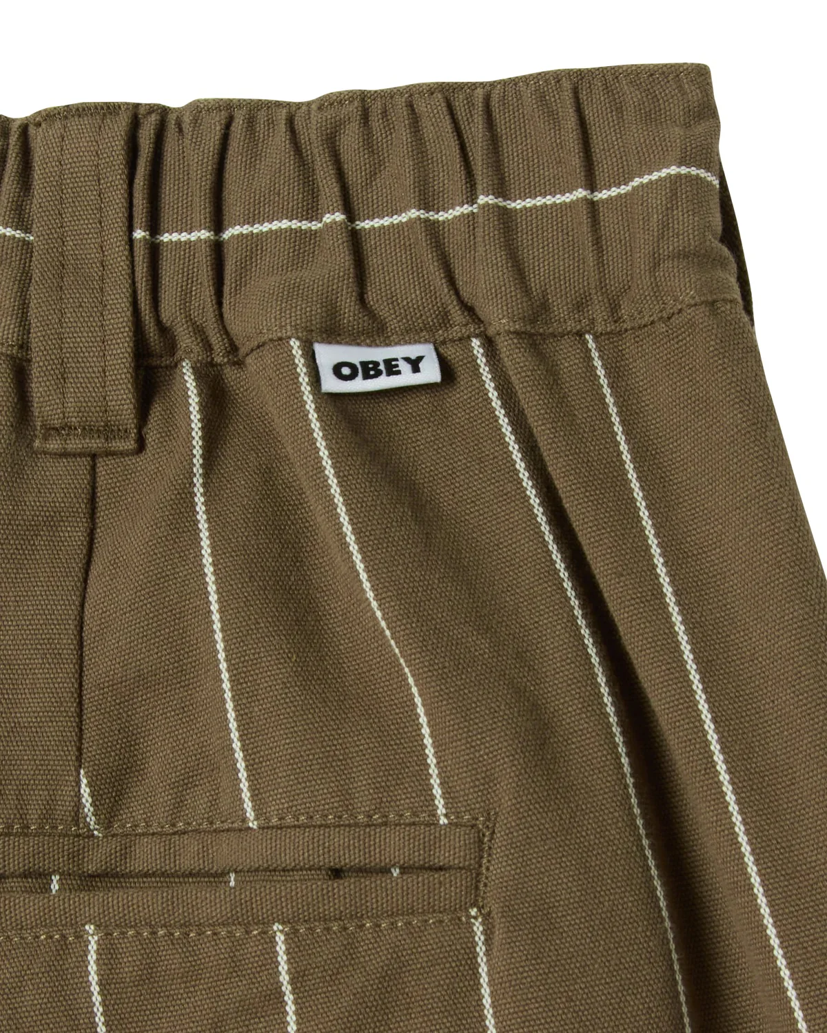 Foster Stripe Pleated Short - Canteen Multi - Image 3