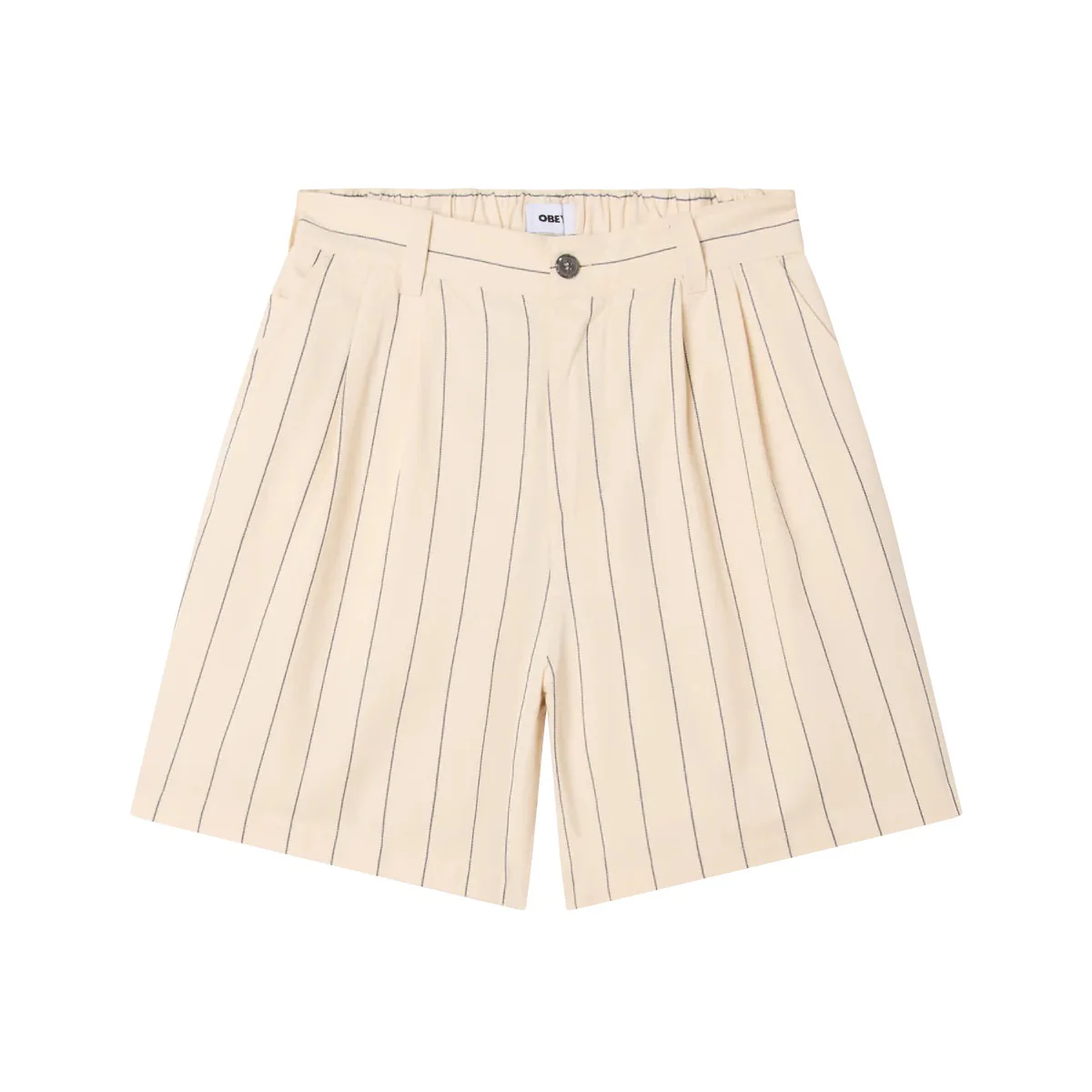 Foster Stripe Pleated Short - Canvas Multi