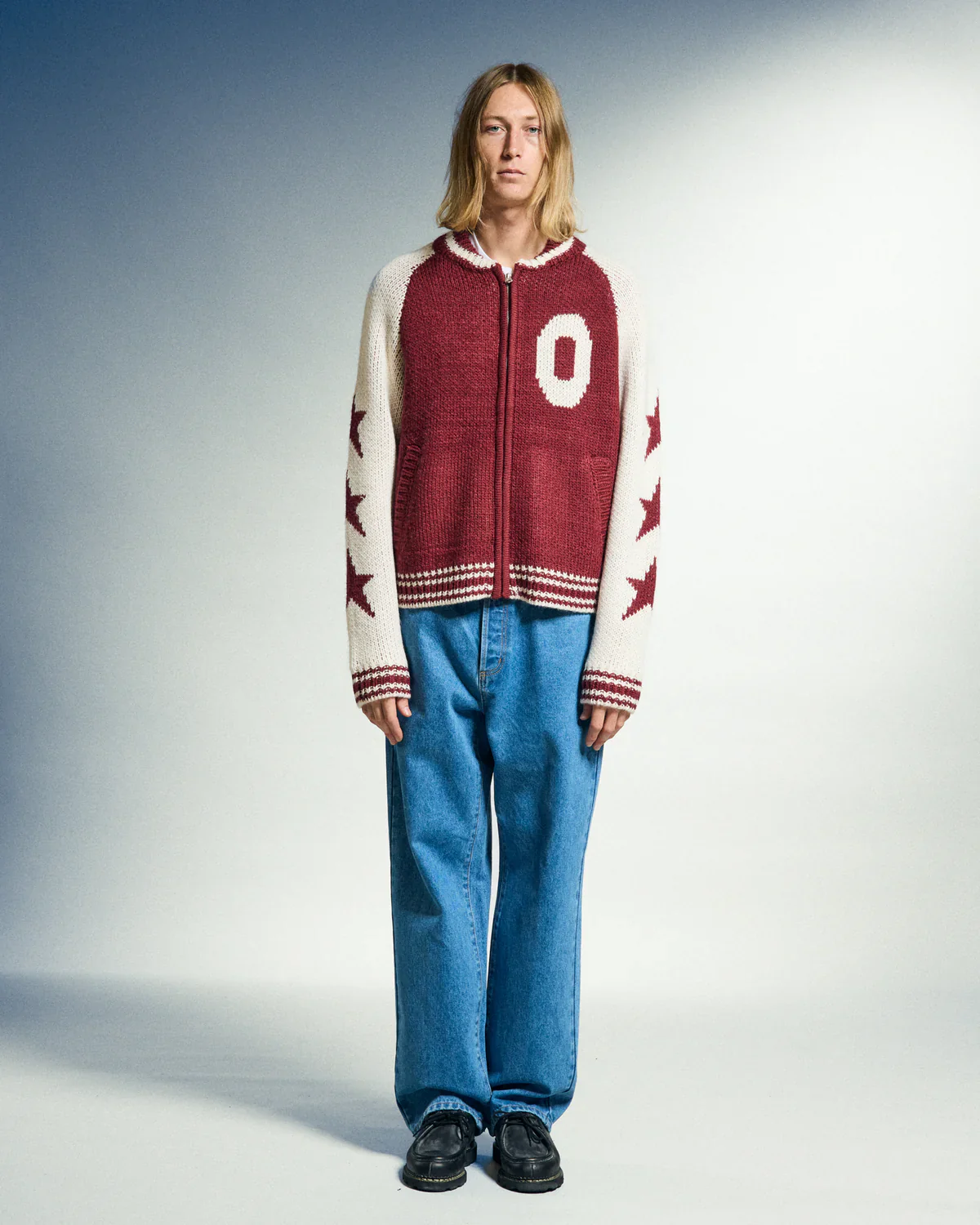 Int. Cowichan Sweater- Tawny Port - Image 5