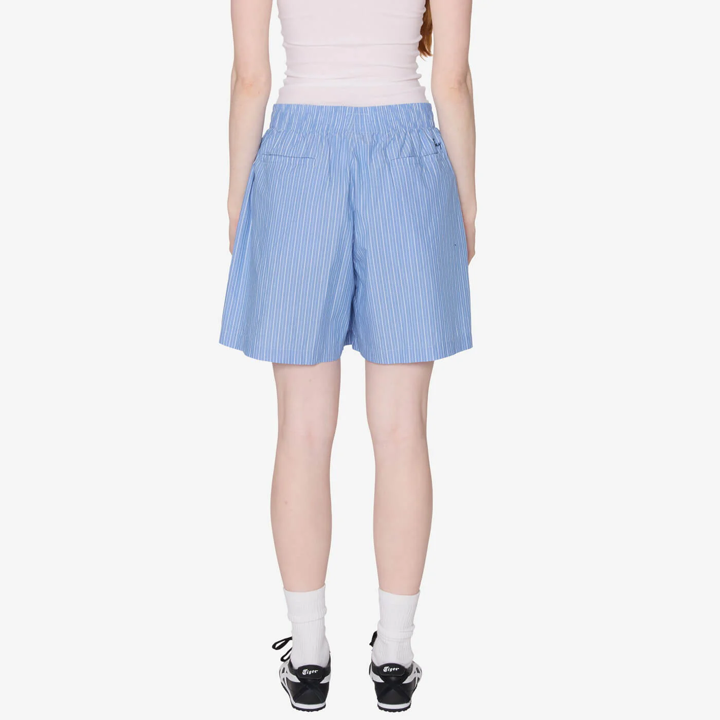 Women's Leisure Stripe Short - Blue Multi - Image 3