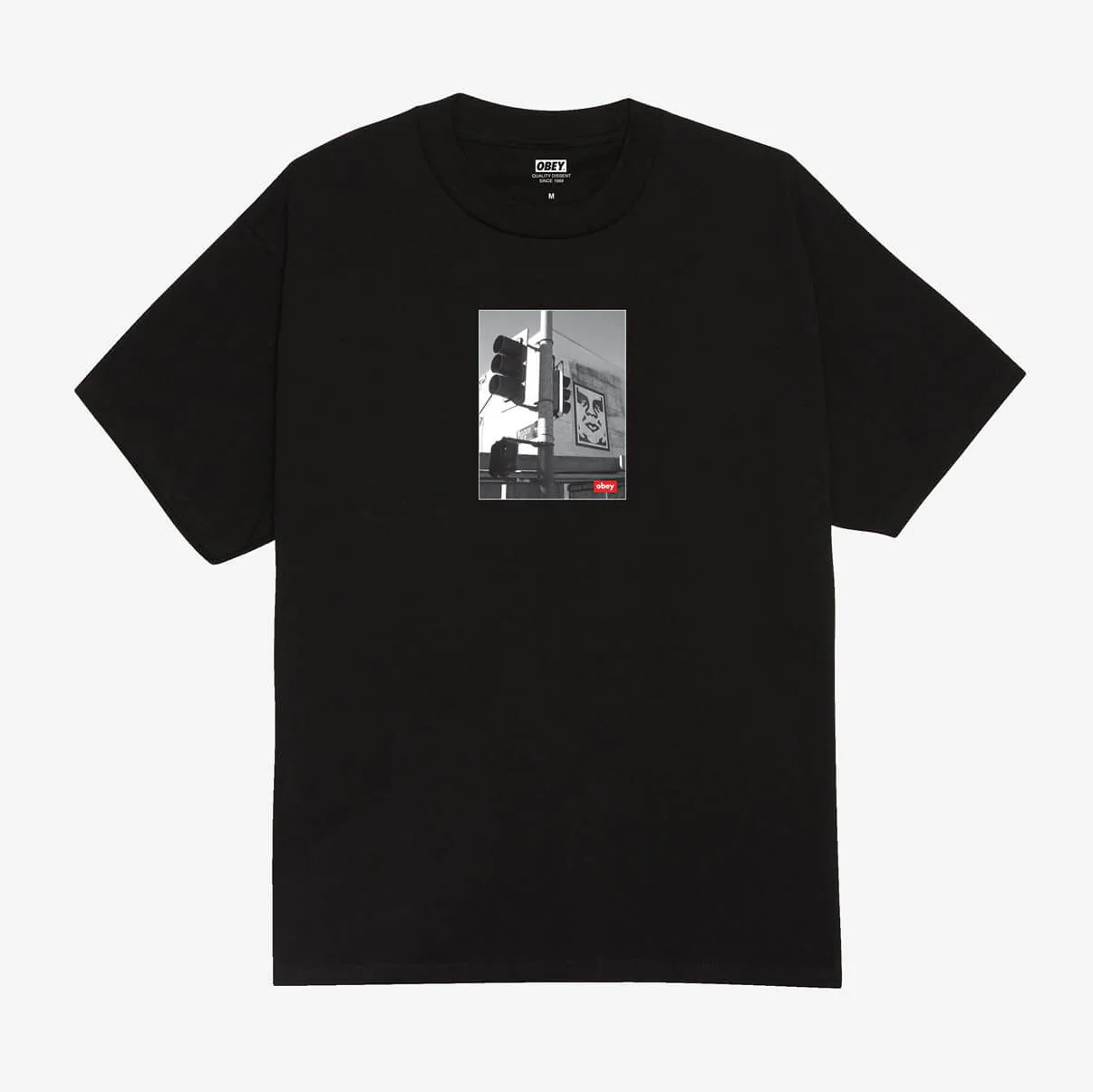 Obey Los Angeles Photo Tee - Black