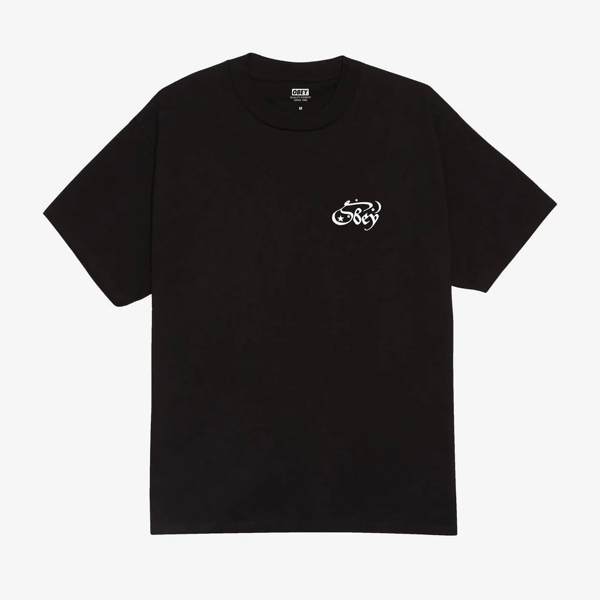 Obey Moon & Stars Tee - Black - Image 2