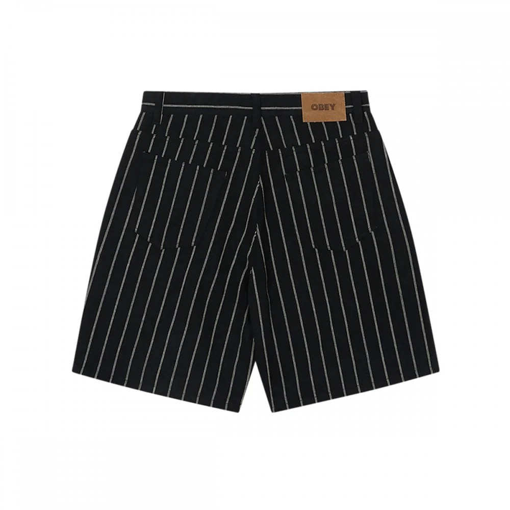 Stripe Baggy Denim Short - Image 2