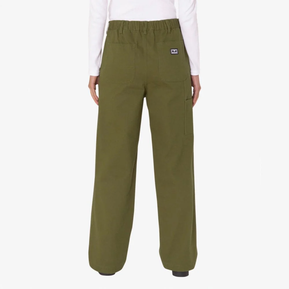 Women's Brighton Carpenter Pant - Moss Green - Image 2