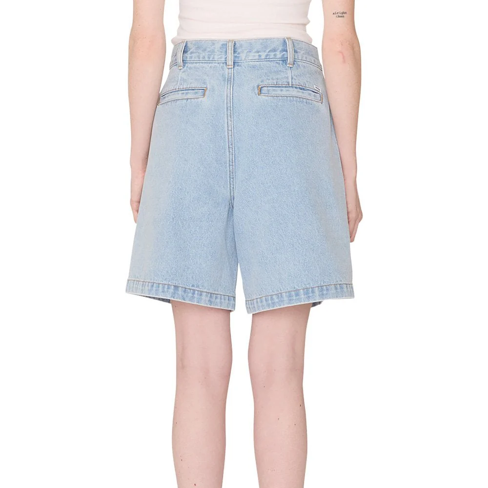 Women's Eli II Denim Pleated Short - Cirrus - Image 3