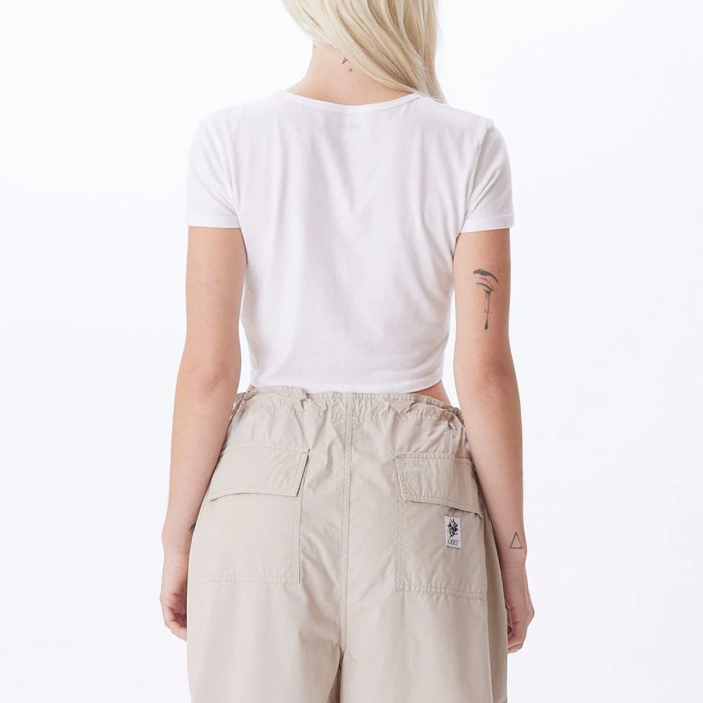Womens Mina Parachute Pant - Silver Grey - Image 4