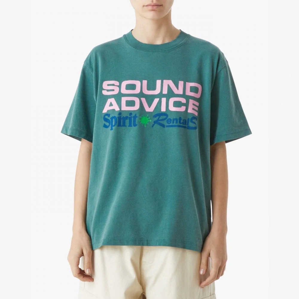 Women's Obey Sound Advice Maxine Pigment Tee - Pigment Rain Forest